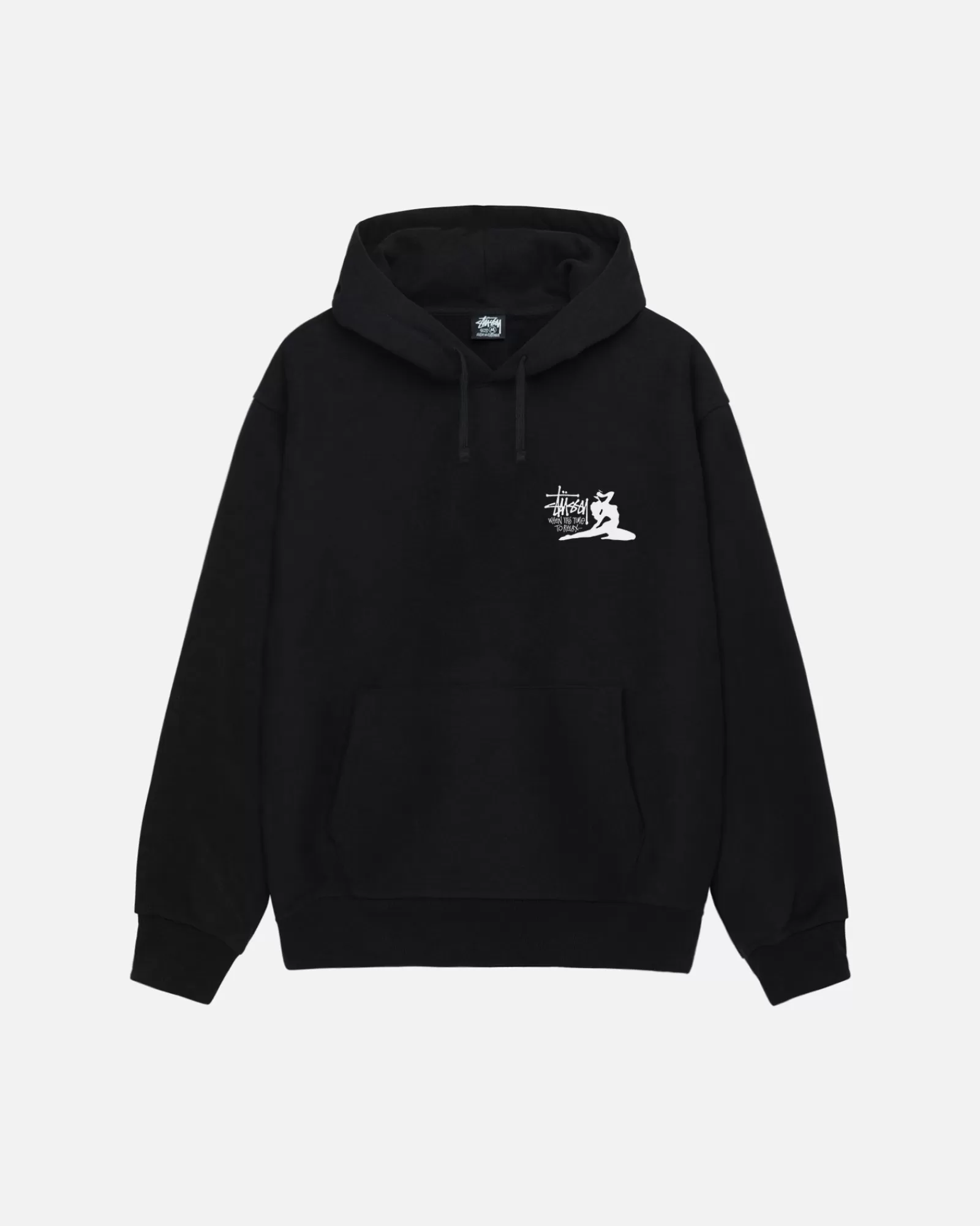 Hoodies*Stüssy RELAX HOODIE Black