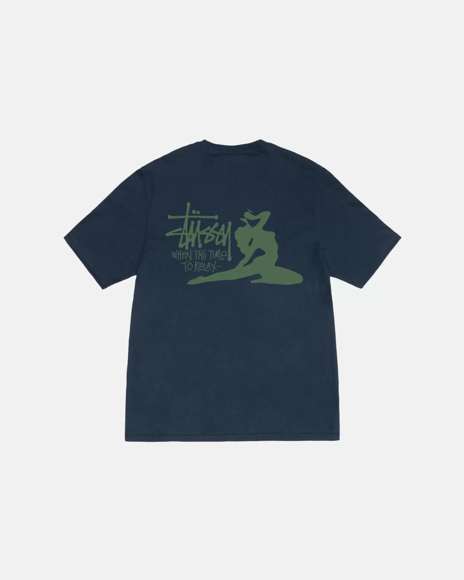 T-Shirts*Stüssy RELAX TEE Navy