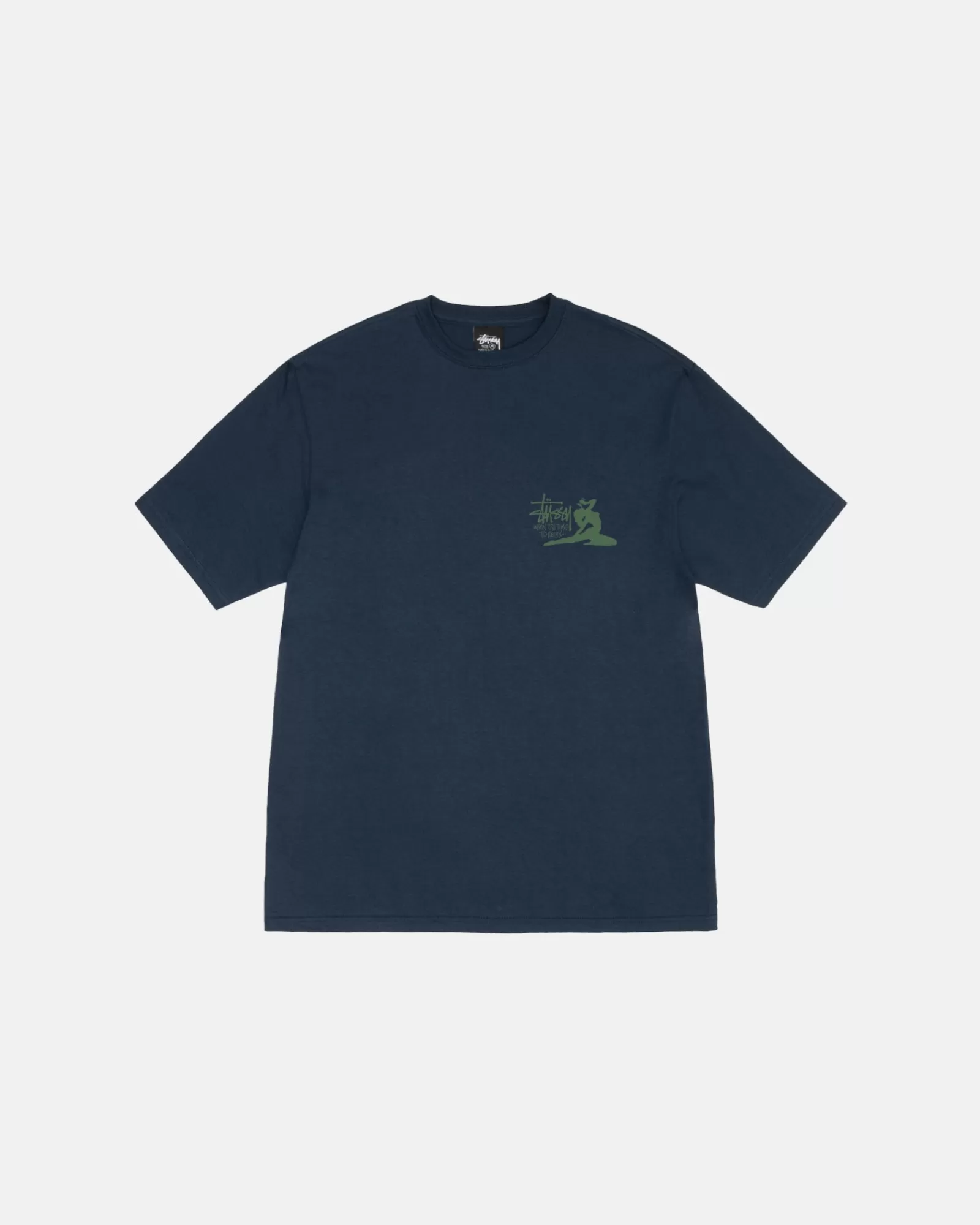 T-Shirts*Stüssy RELAX TEE Navy