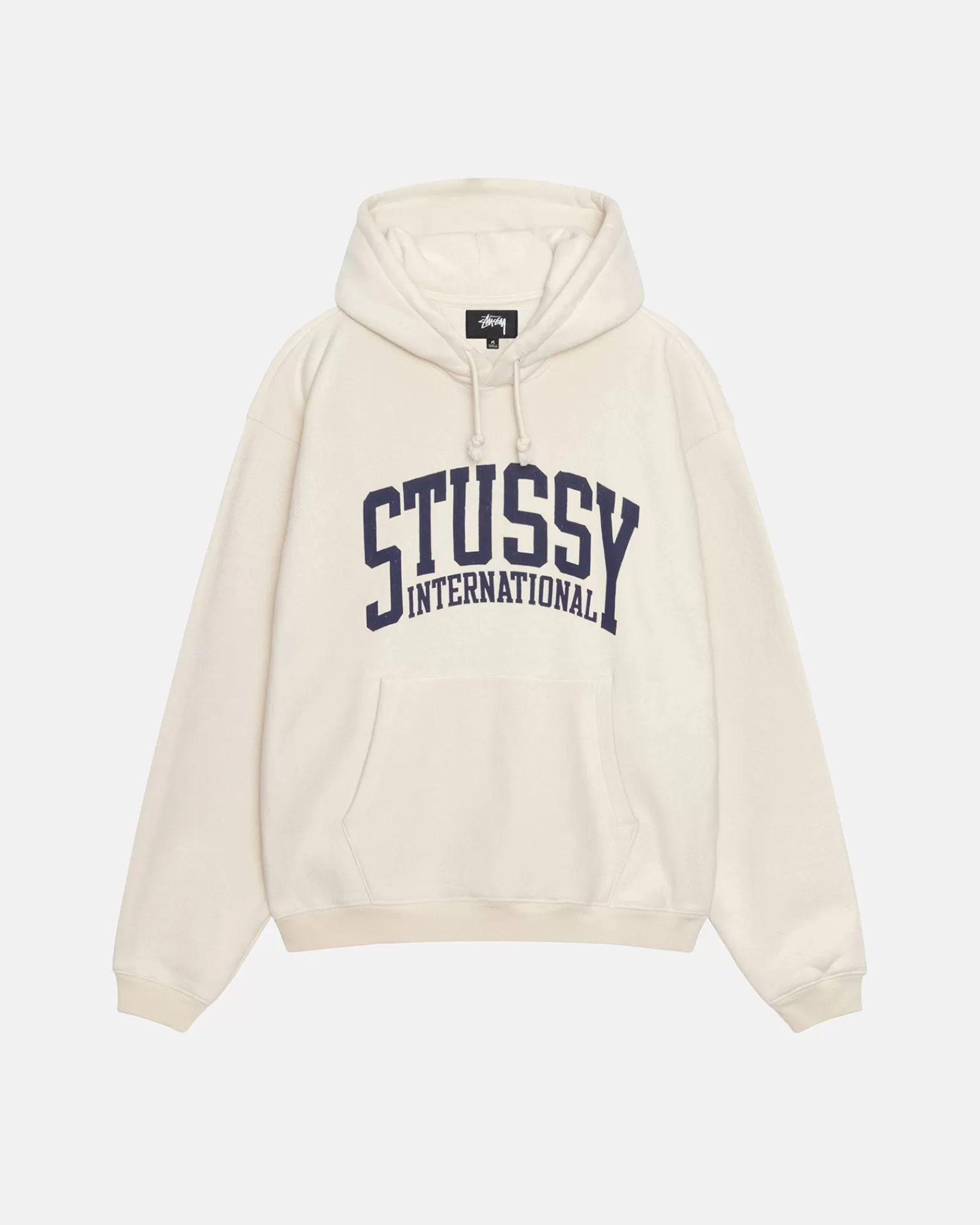 Hoodies*Stüssy RELAXED HOODIE INTERNATIONAL Ivory