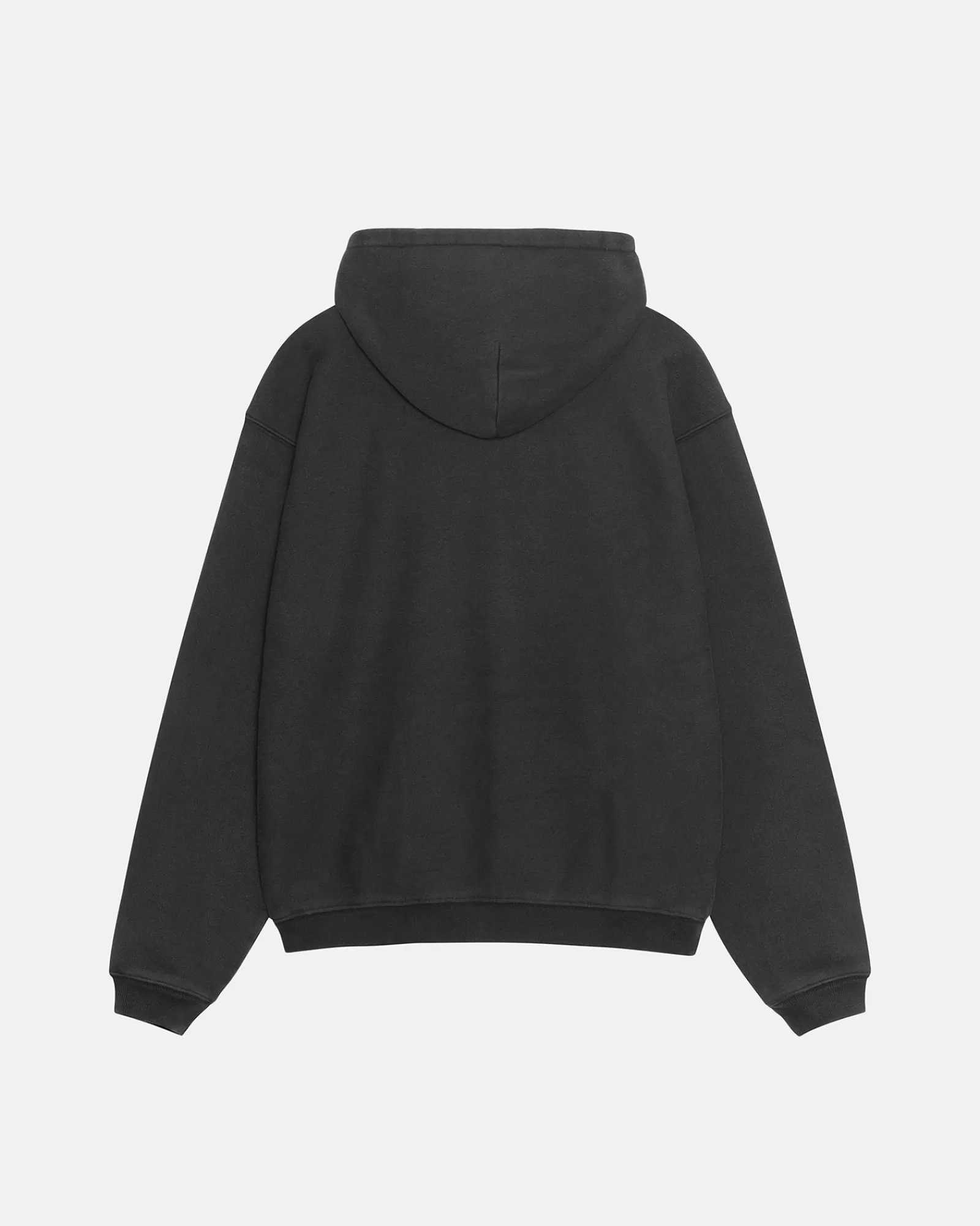 Hoodies*Stüssy RELAXED HOODIE INTERNATIONAL Washed Black