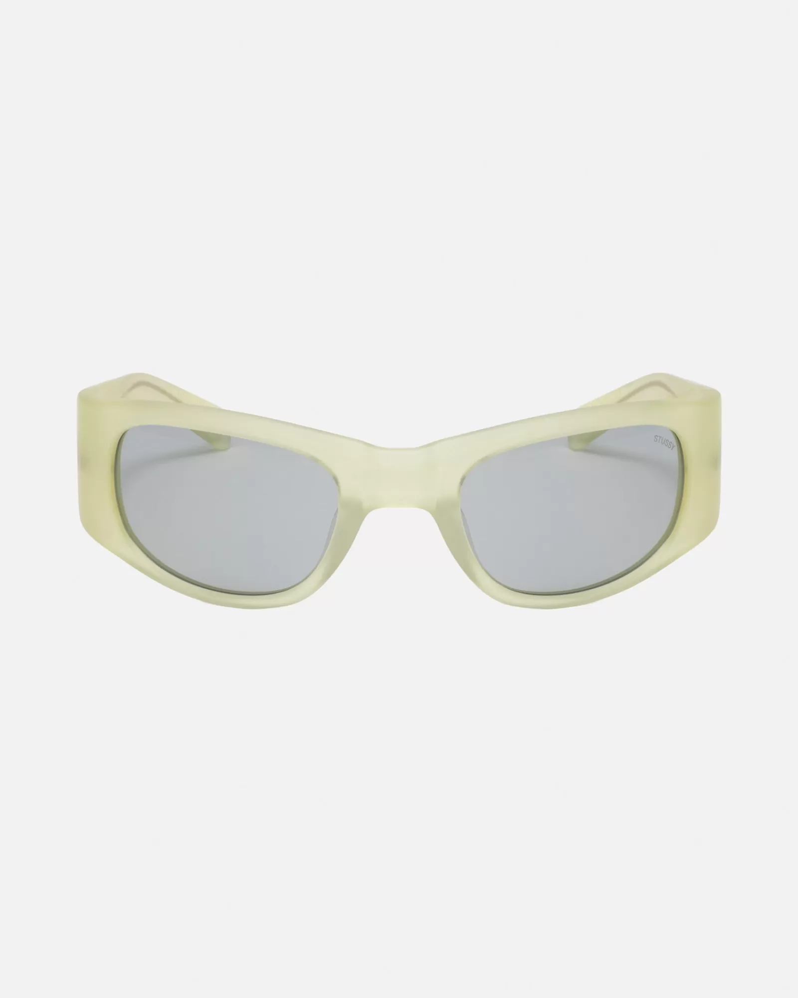 Accessoires | Sonnenbrillen*Stüssy RENE SUNGLASSES Matte Yellow / Light Grey Lens