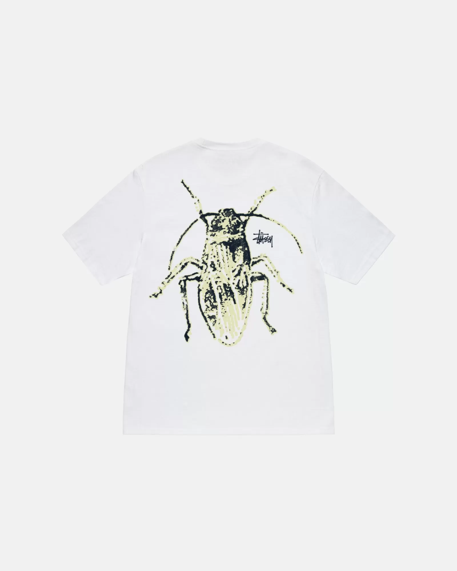 T-Shirts*Stüssy ROACH TEE White