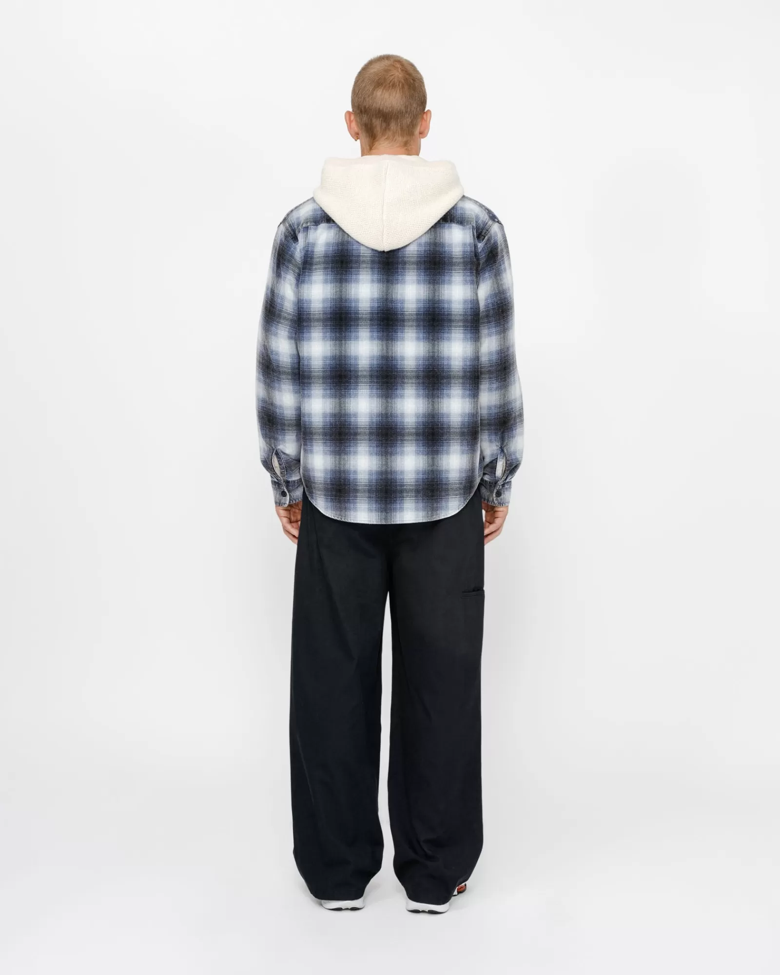 Hemden*Stüssy ROCCO FLANNEL PLAID HEMD Blue