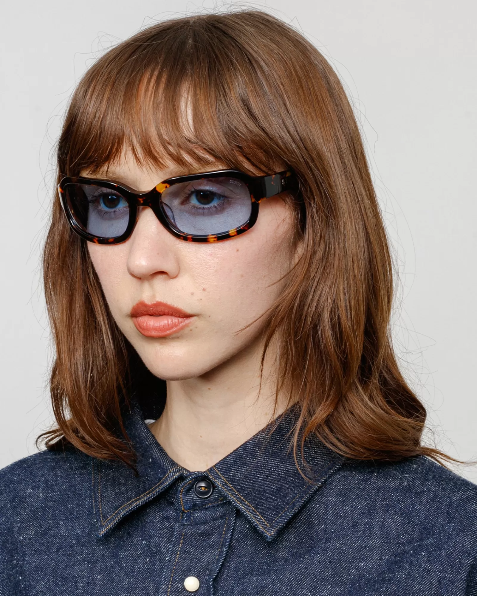 Accessoires | Sonnenbrillen*Stüssy ROME SUNGLASSES Tortoise / Blue Lens