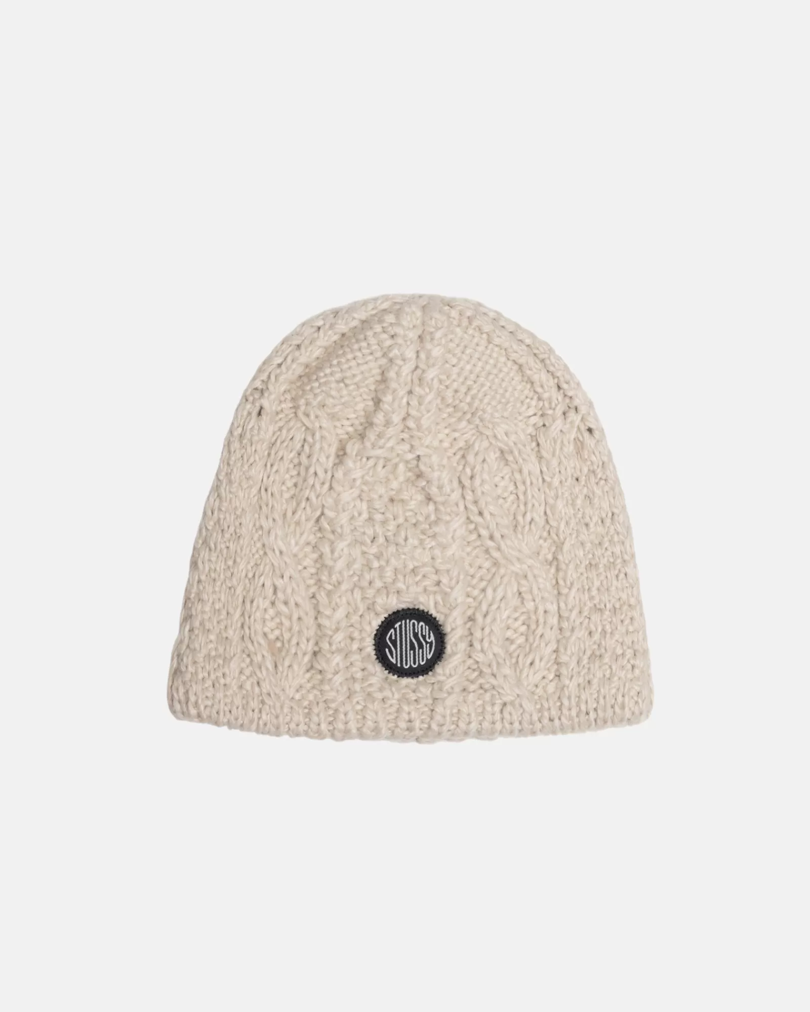 Mützen & Hüte*Stüssy SKULLCAP CABLE KNIT Natural