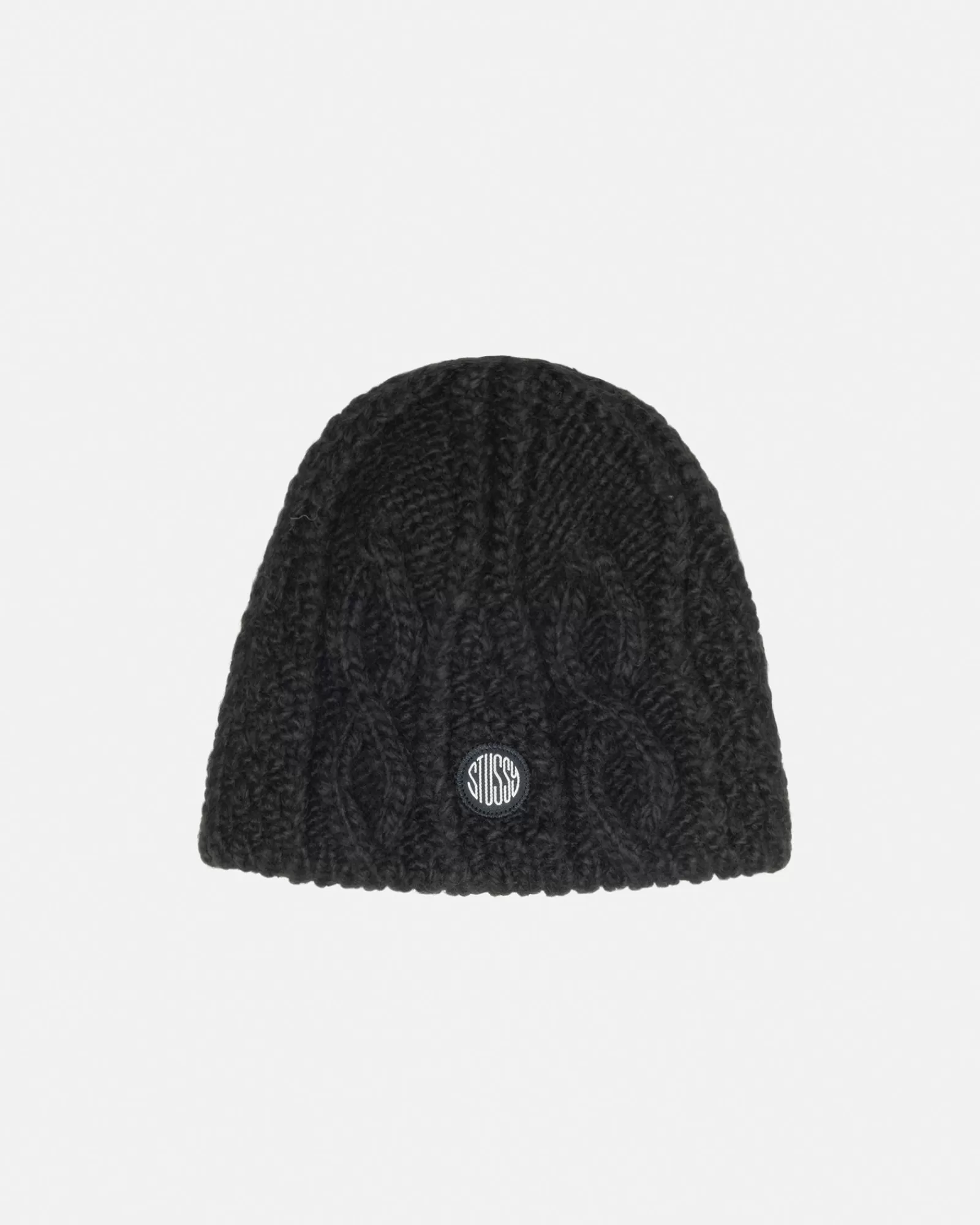 Mützen & Hüte*Stüssy SKULLCAP CABLE KNIT Black