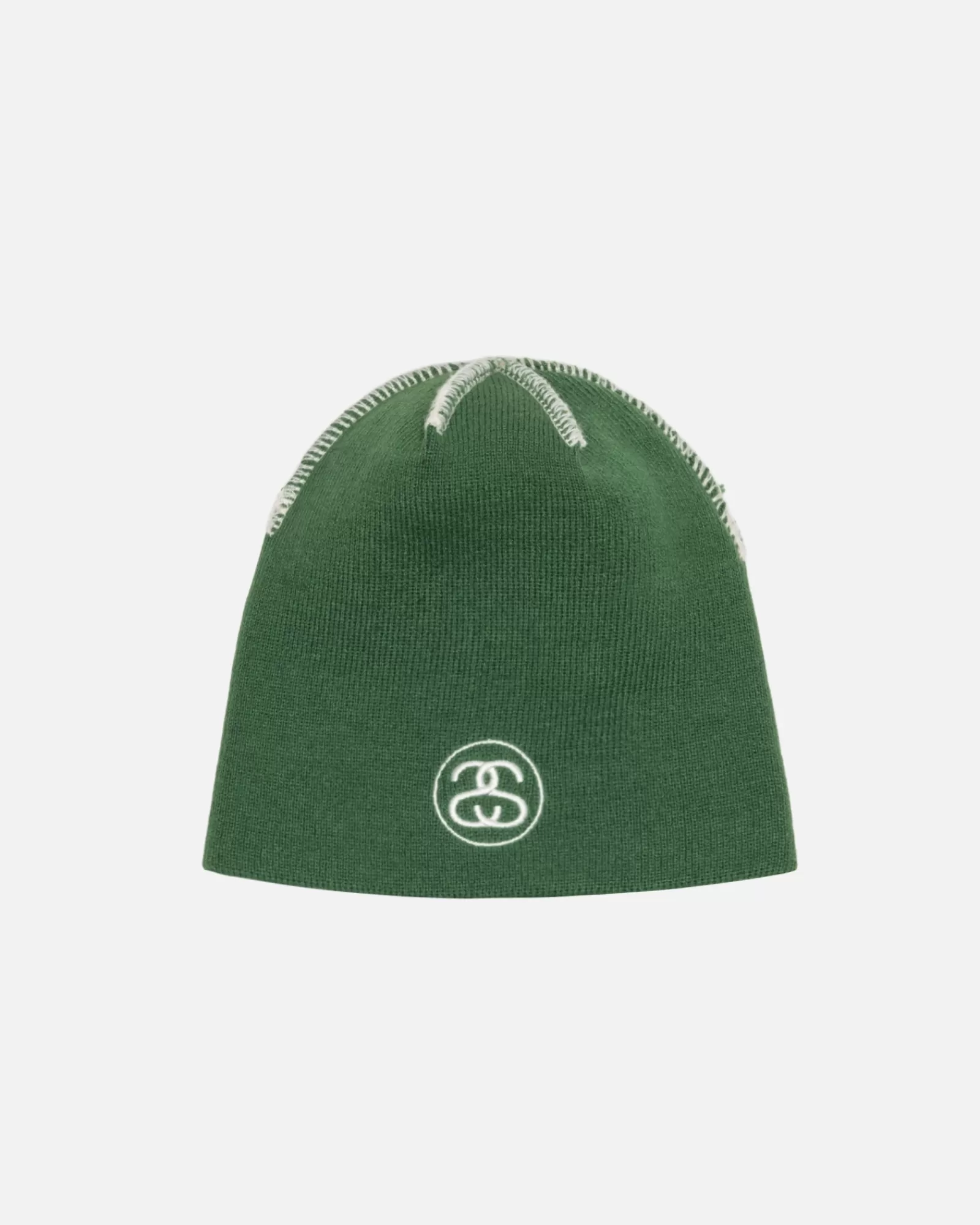 Mützen & Hüte*Stüssy SKULLCAP SICHTBARE NAHT Green