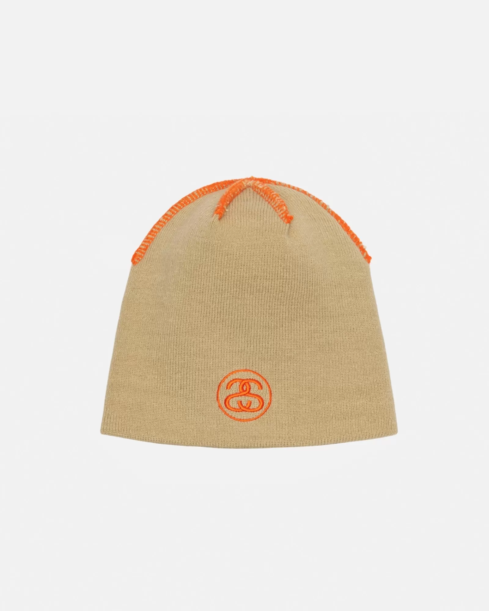 Mützen & Hüte*Stüssy SKULLCAP SICHTBARE NÄHTE Khaki