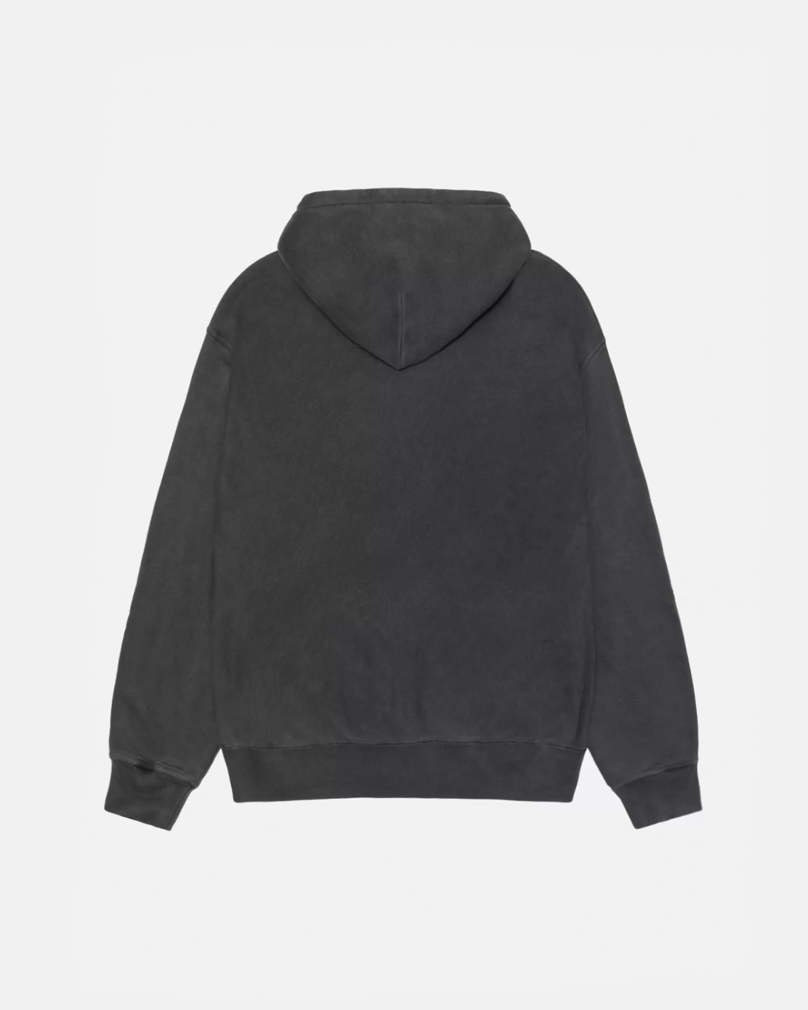 Hoodies*Stüssy SMOOTH STOCK HOODIE PIGMENT DYED Black