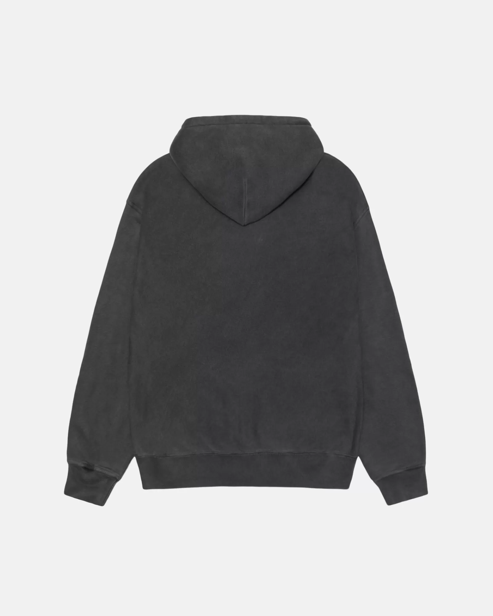 Hoodies*Stüssy SMOOTH STOCK ZIP HOODIE PIGMENT DYED Black