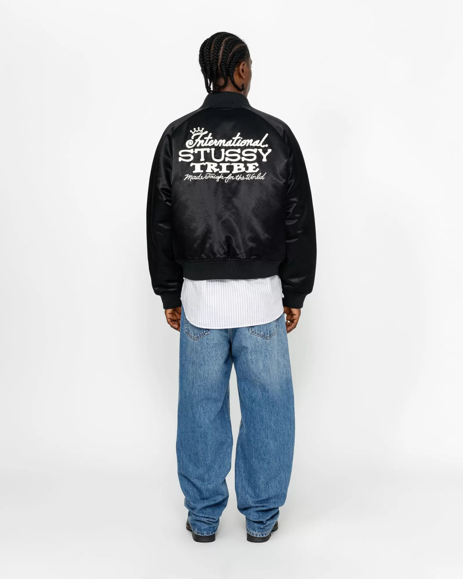 Jacken & Westen*Stüssy SOUVENIR JACKET Black