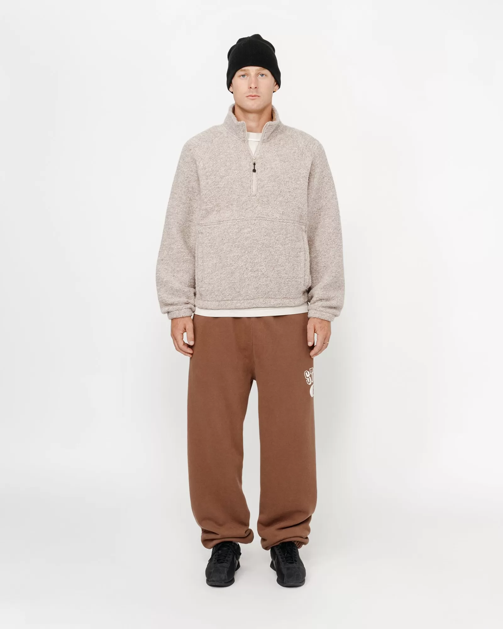 Hosen*Stüssy STÜSSY 80 Fleecehose Brown