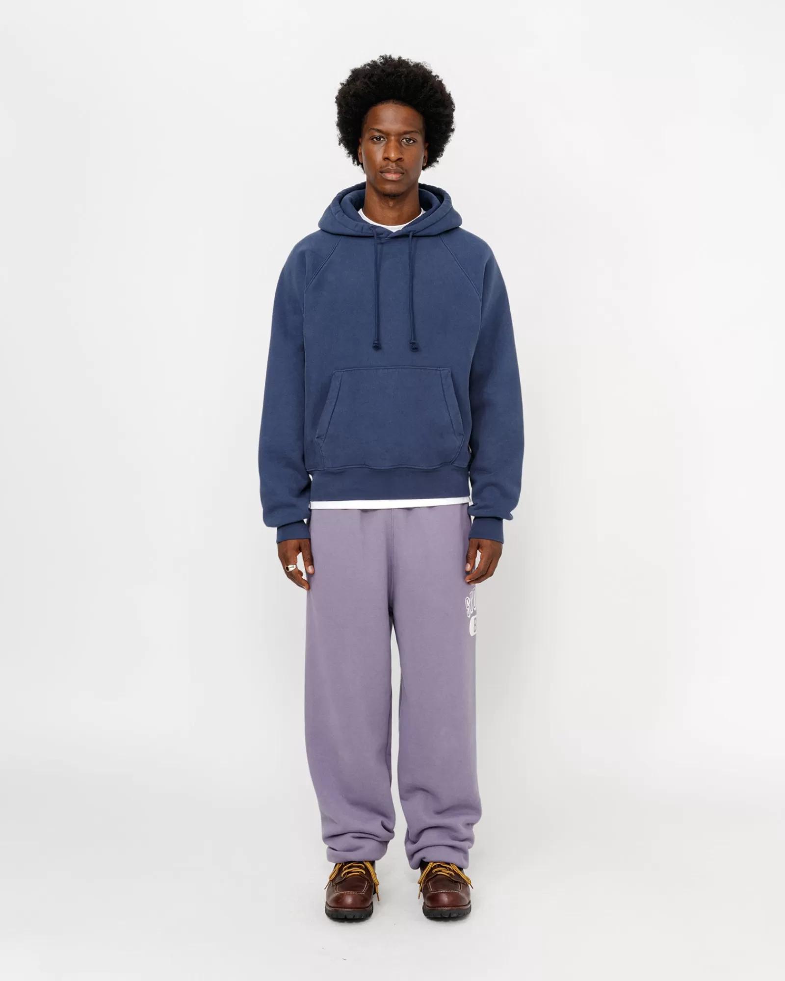 Hosen*Stüssy STÜSSY 80 FLEECE-HOSE Ash Purple