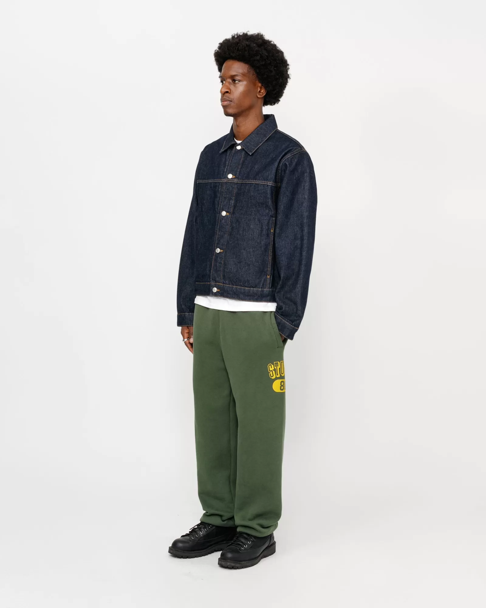 Hosen*Stüssy STÜSSY 80 Fleecehose Pine