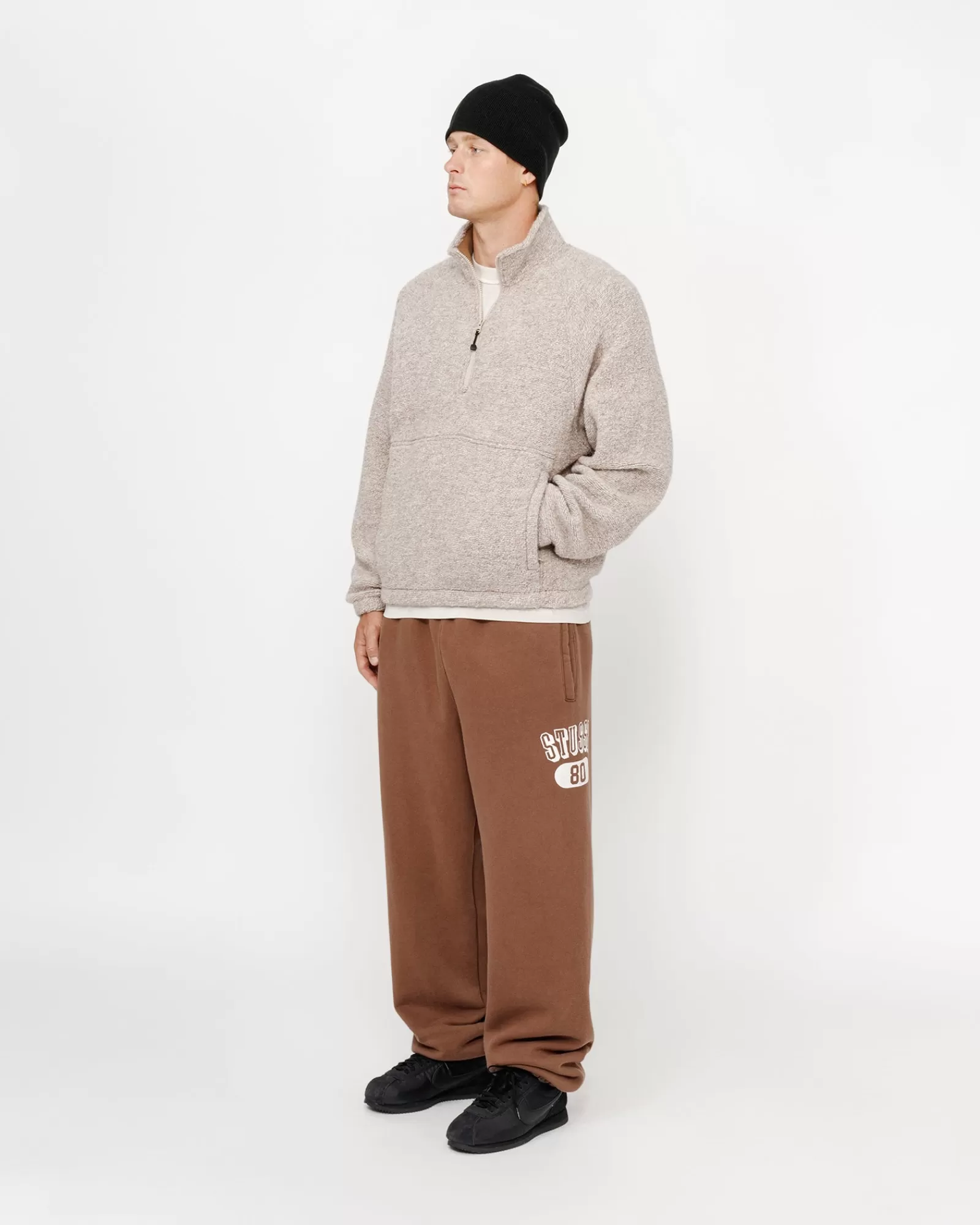 Hosen*Stüssy STÜSSY 80 Fleecehose Brown