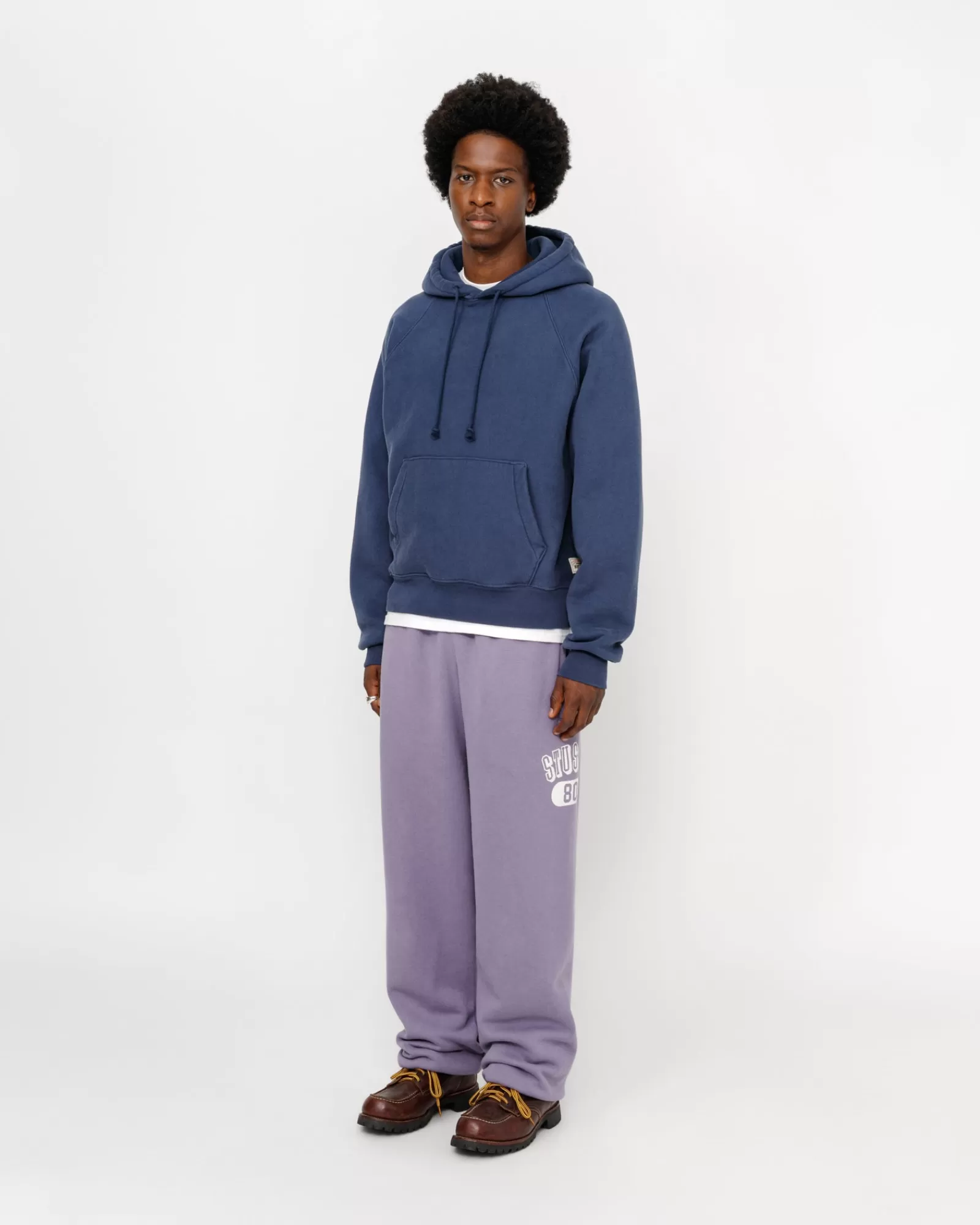 Hosen*Stüssy STÜSSY 80 FLEECE-HOSE Ash Purple