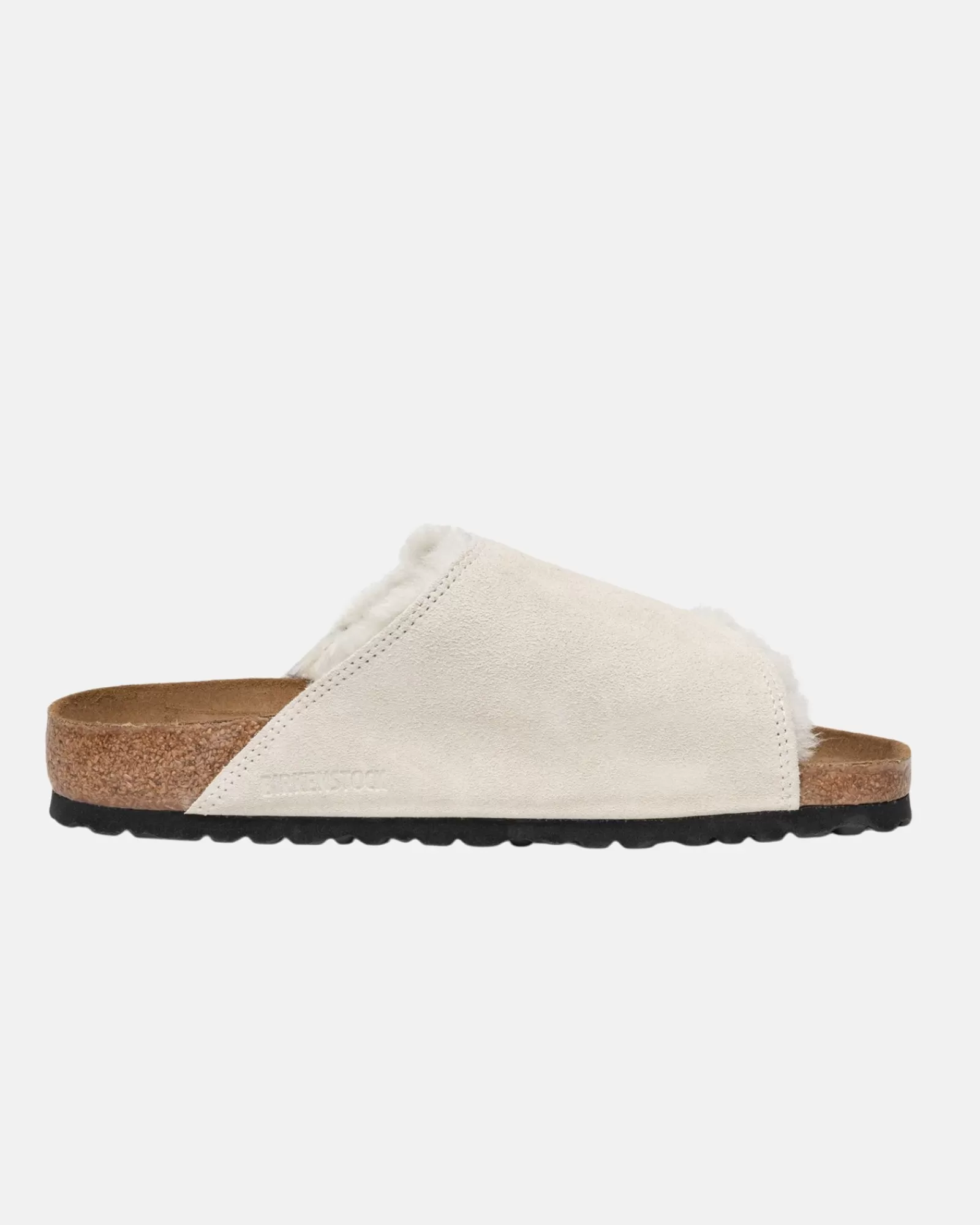 Accessoires*Stüssy STÜSSY & BIRKENSTOCK SOLANA SHEARLING SLIDE Bone