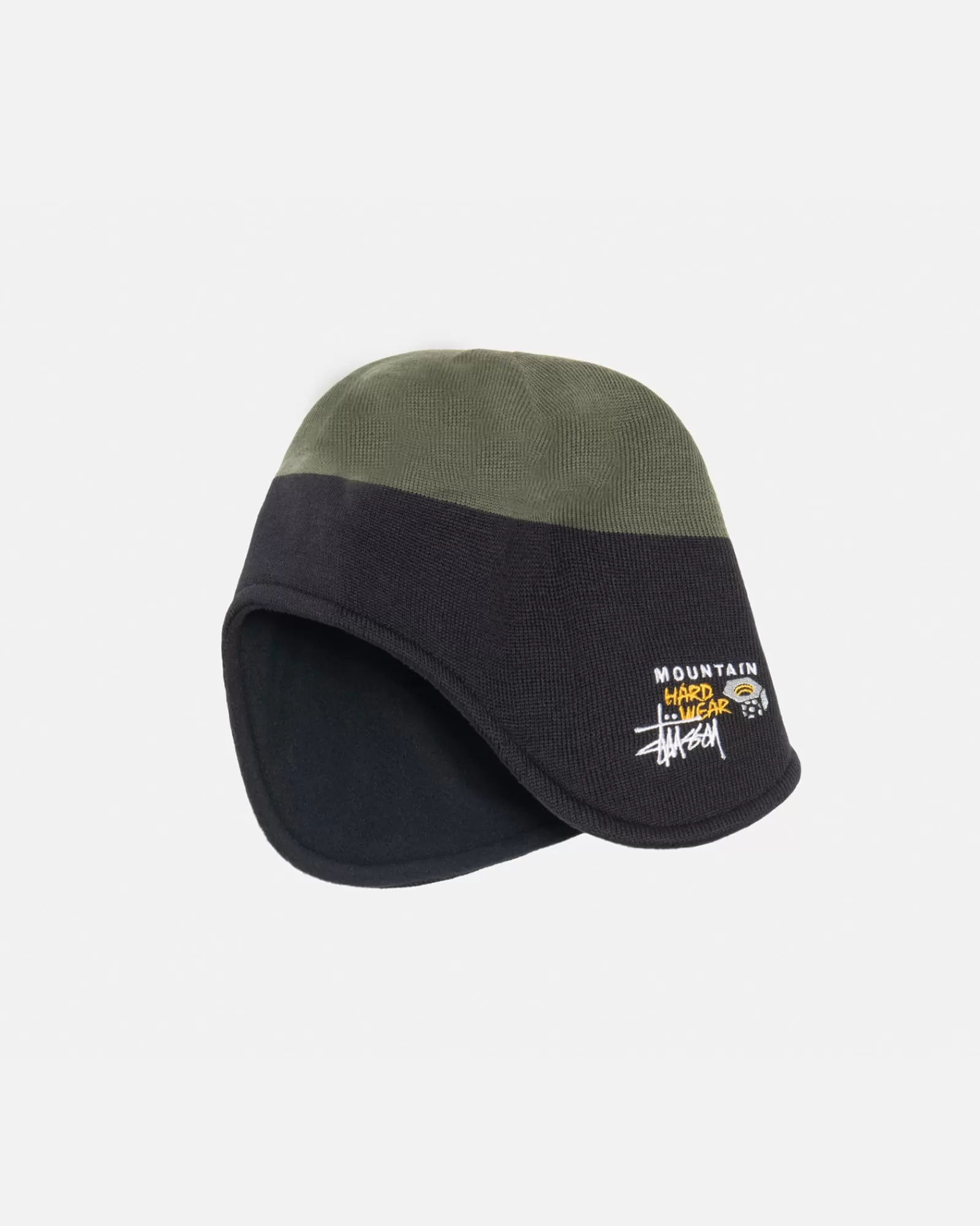 Mützen & Hüte*Stüssy STÜSSY & MOUNTAIN HARDWEAR EAR FLAP BEANIE Poblano/Black