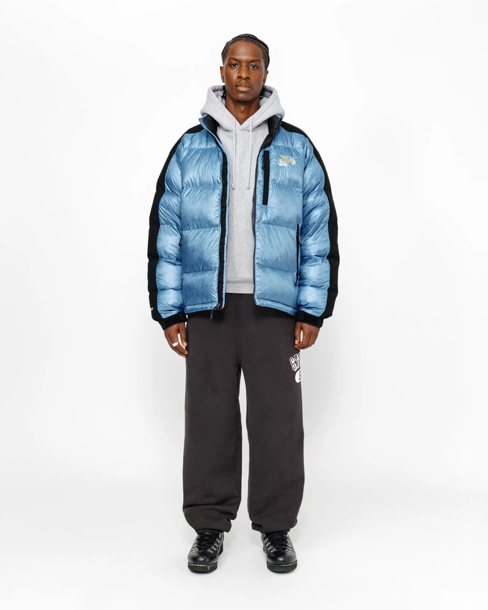 Jacken & Westen*Stüssy STÜSSY & MOUNTAIN HARDWEAR SUBZERO™ DAUNENJACKE Nitric Blue/Black