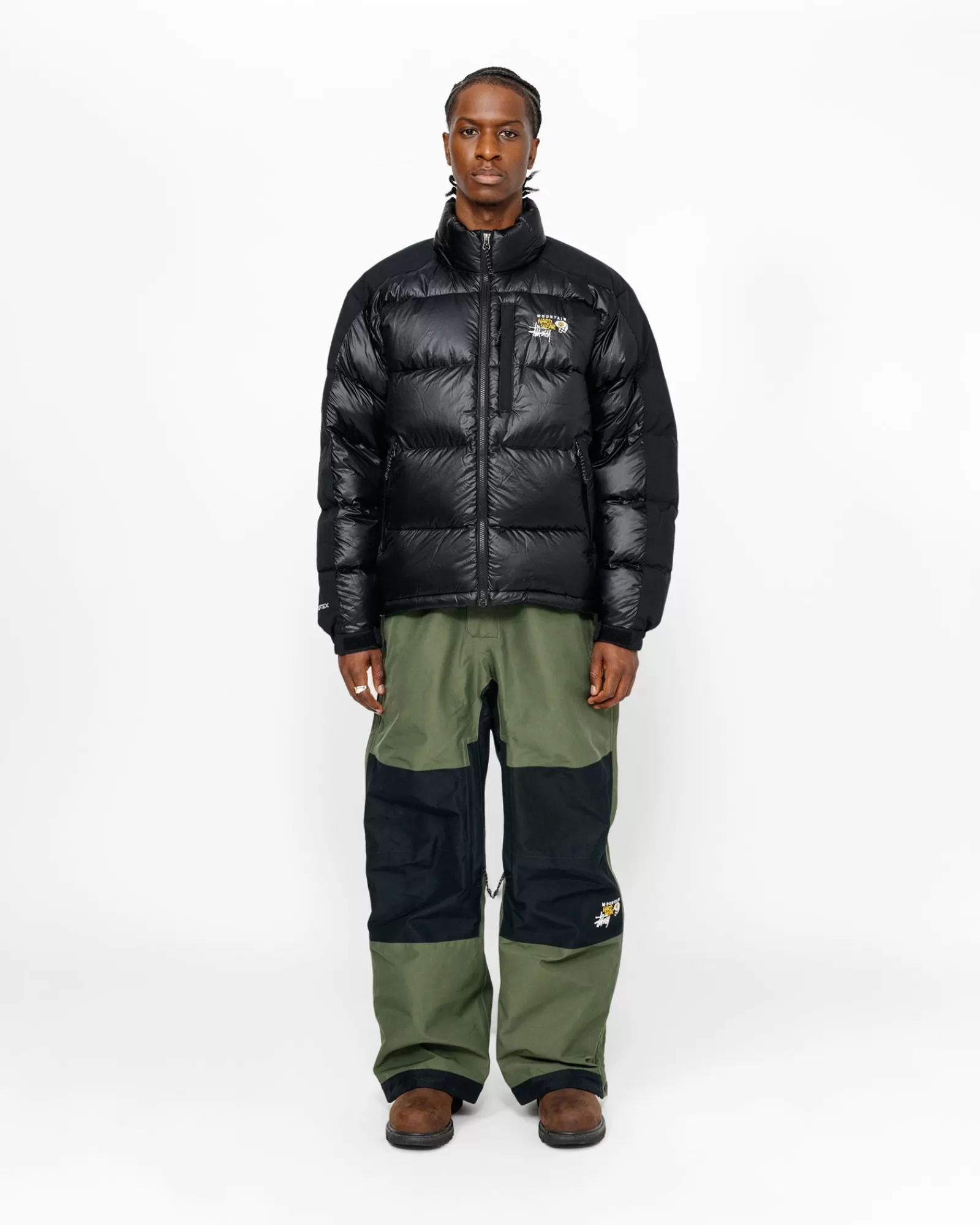 Jacken & Westen*Stüssy STÜSSY & MOUNTAIN HARDWEAR SUBZERO™ DAUNENJACKE Black