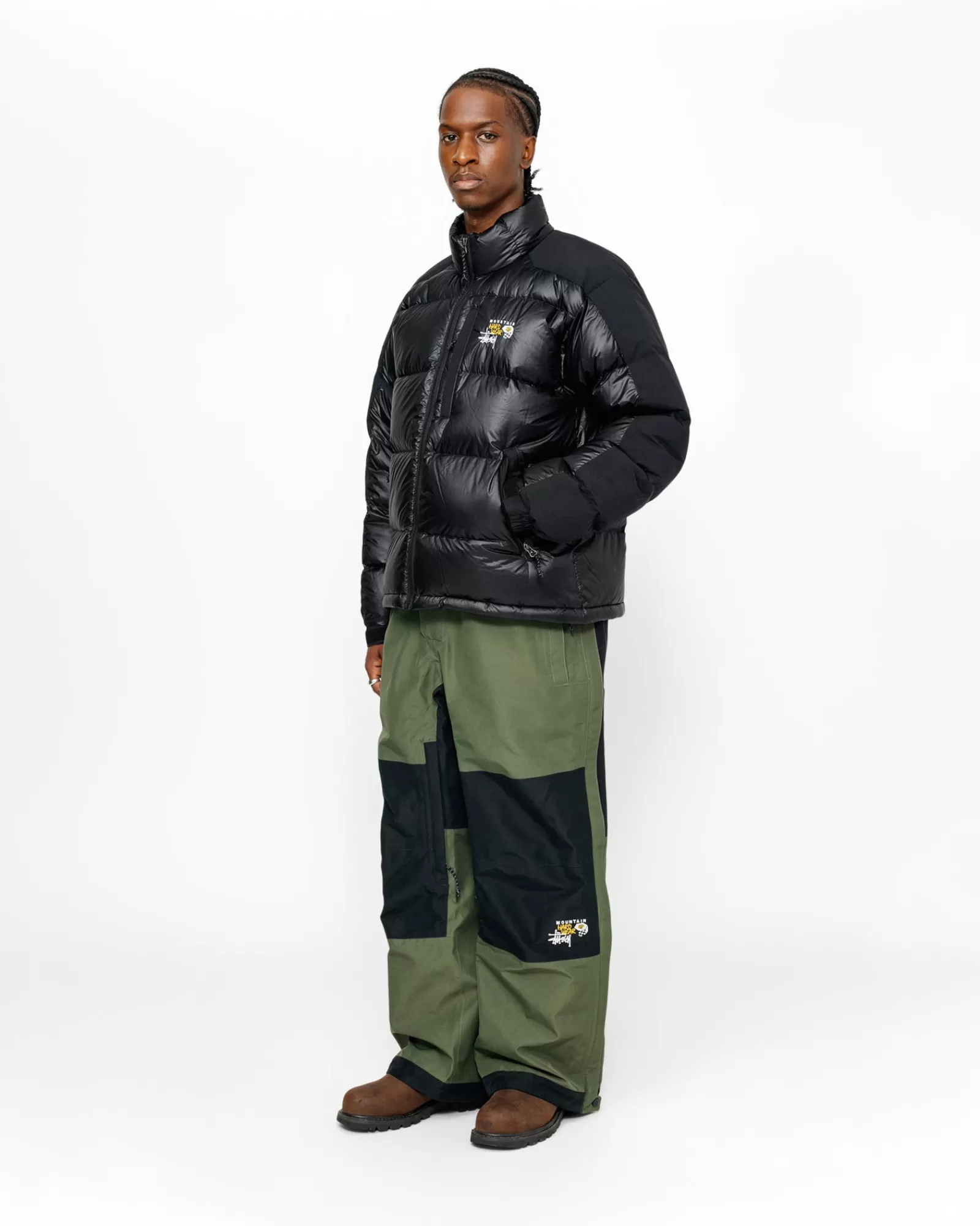 Jacken & Westen*Stüssy STÜSSY & MOUNTAIN HARDWEAR SUBZERO™ DAUNENJACKE Black