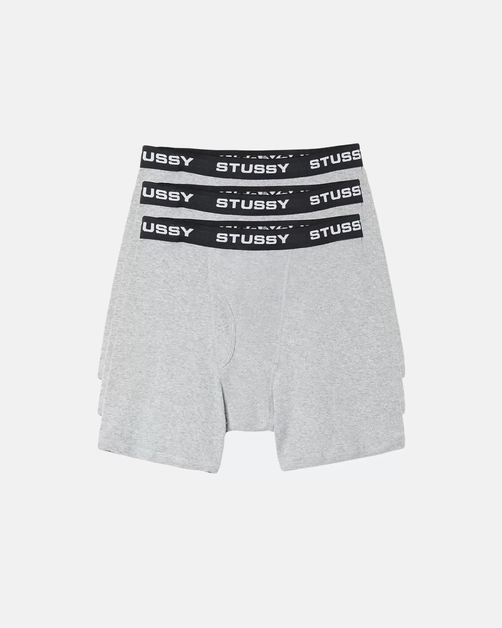 Accessoires*Stüssy STÜSSY BOXER BRIEFS 3 PACK Grey Heather