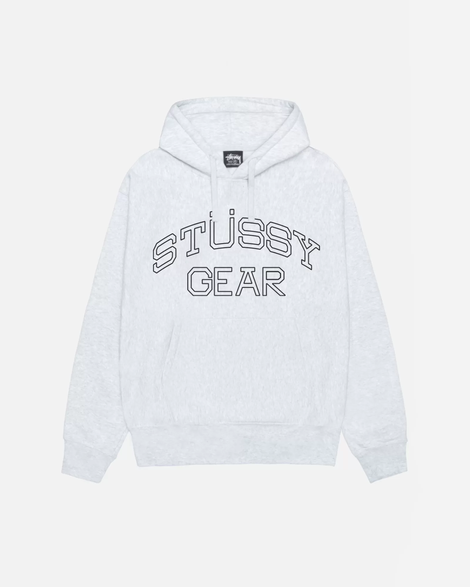 Hoodies*Stüssy STÜSSY GEAR HOODIE Ash Heather