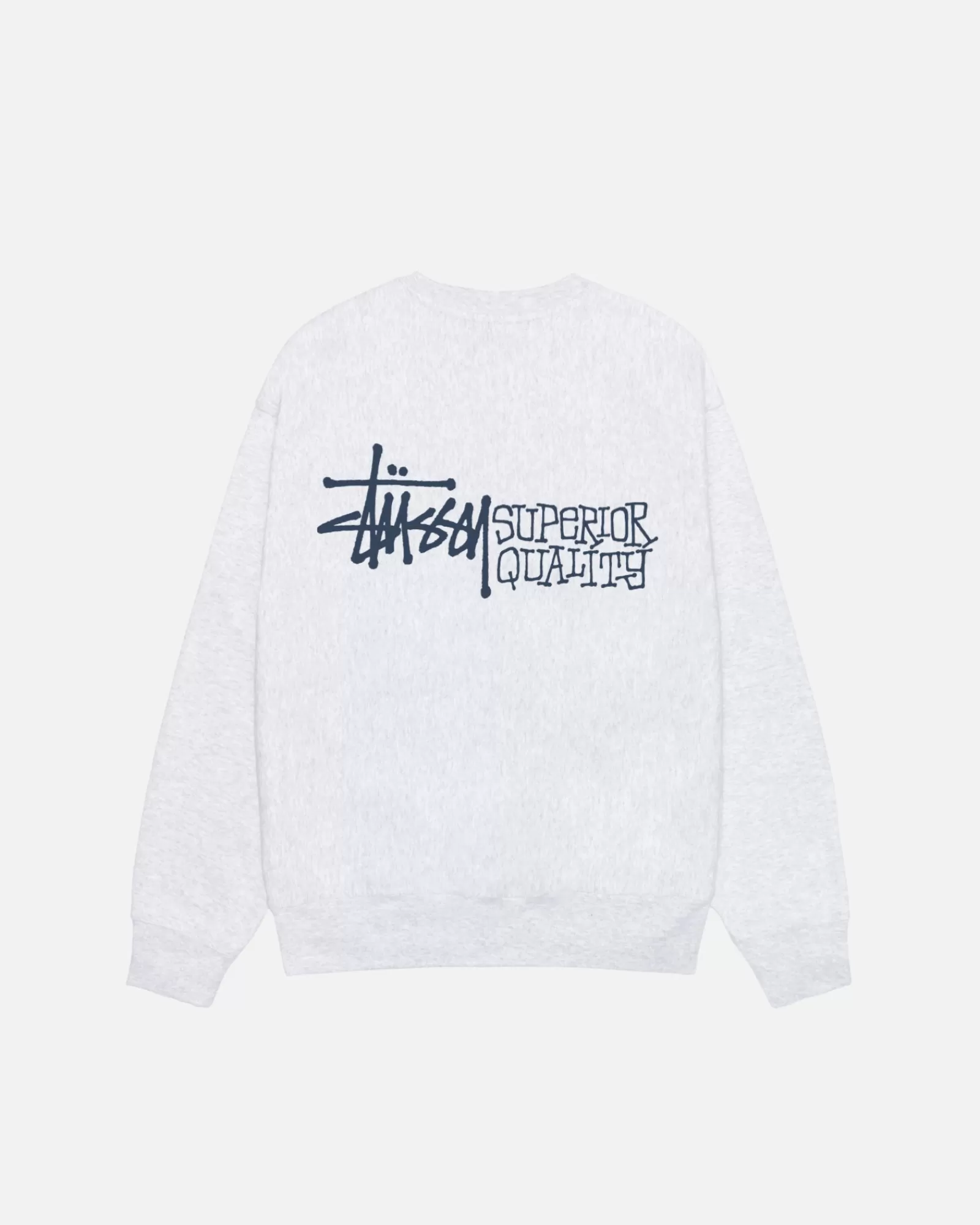 Crews*Stüssy SUPERIOR QUALITY CREW Ash Heather