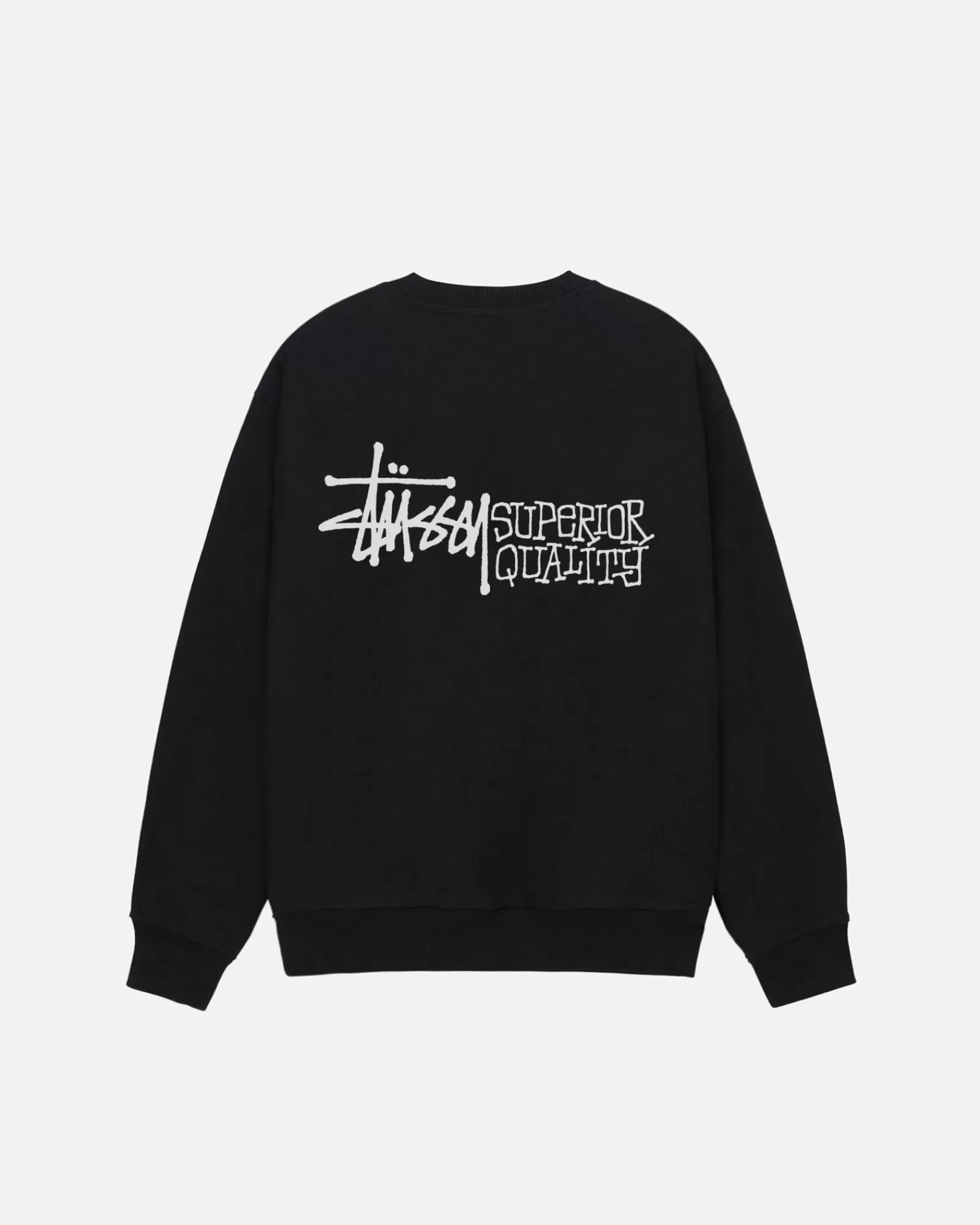 Crews*Stüssy SUPERIOR QUALITY CREW Black