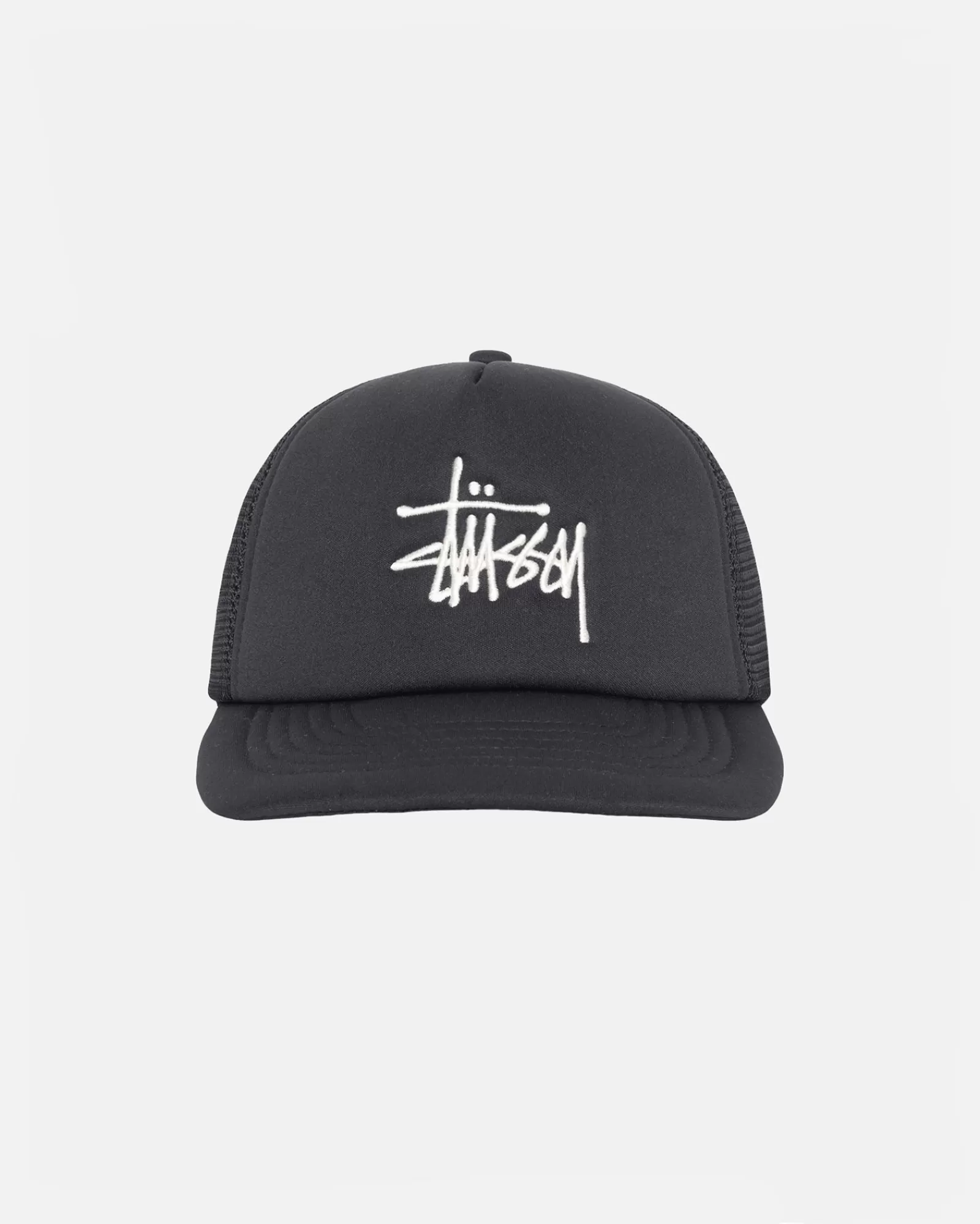 Mützen & Hüte*Stüssy TRUCKER BIG BASIC SNAPBACK Black