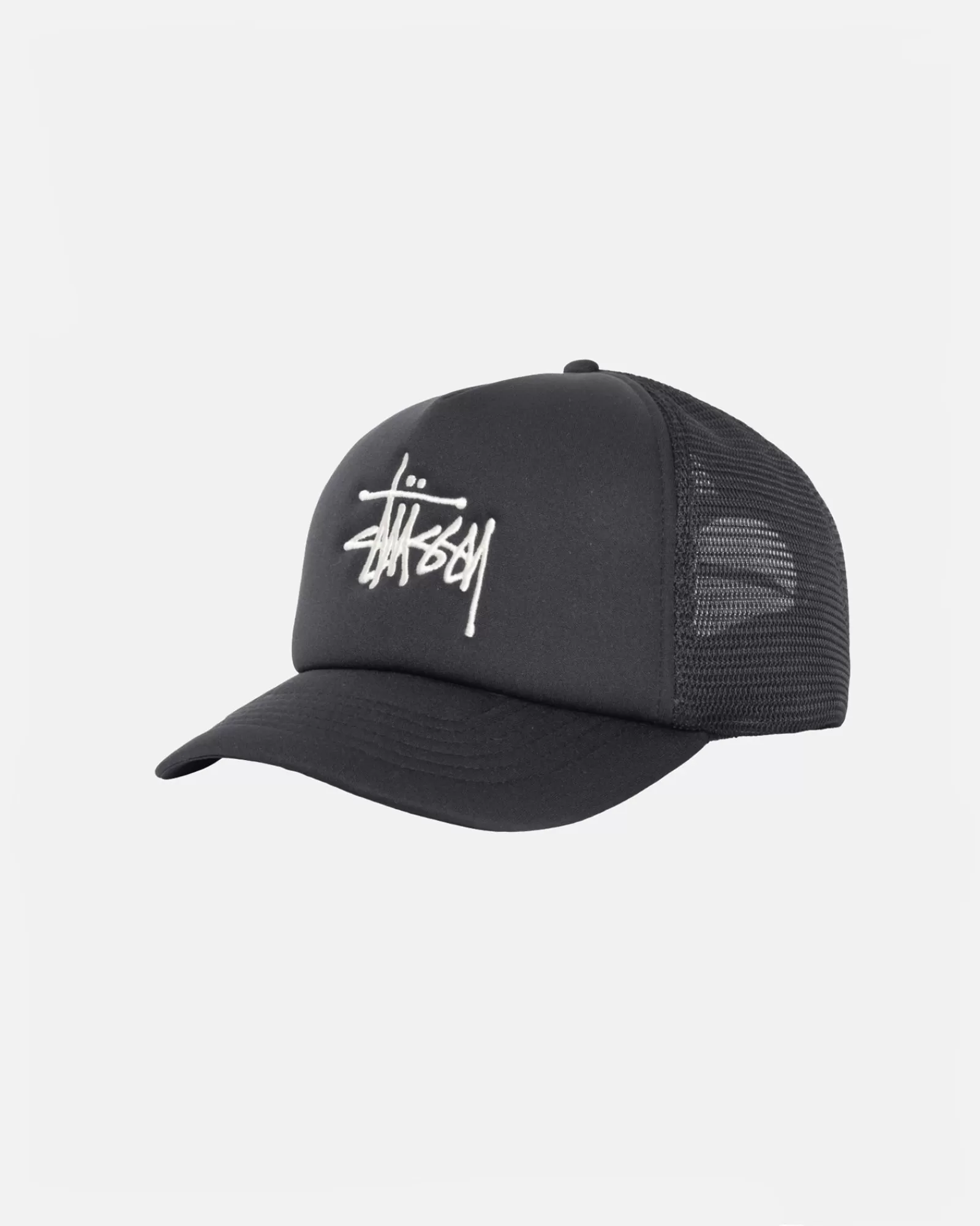 Mützen & Hüte*Stüssy TRUCKER BIG BASIC SNAPBACK Black