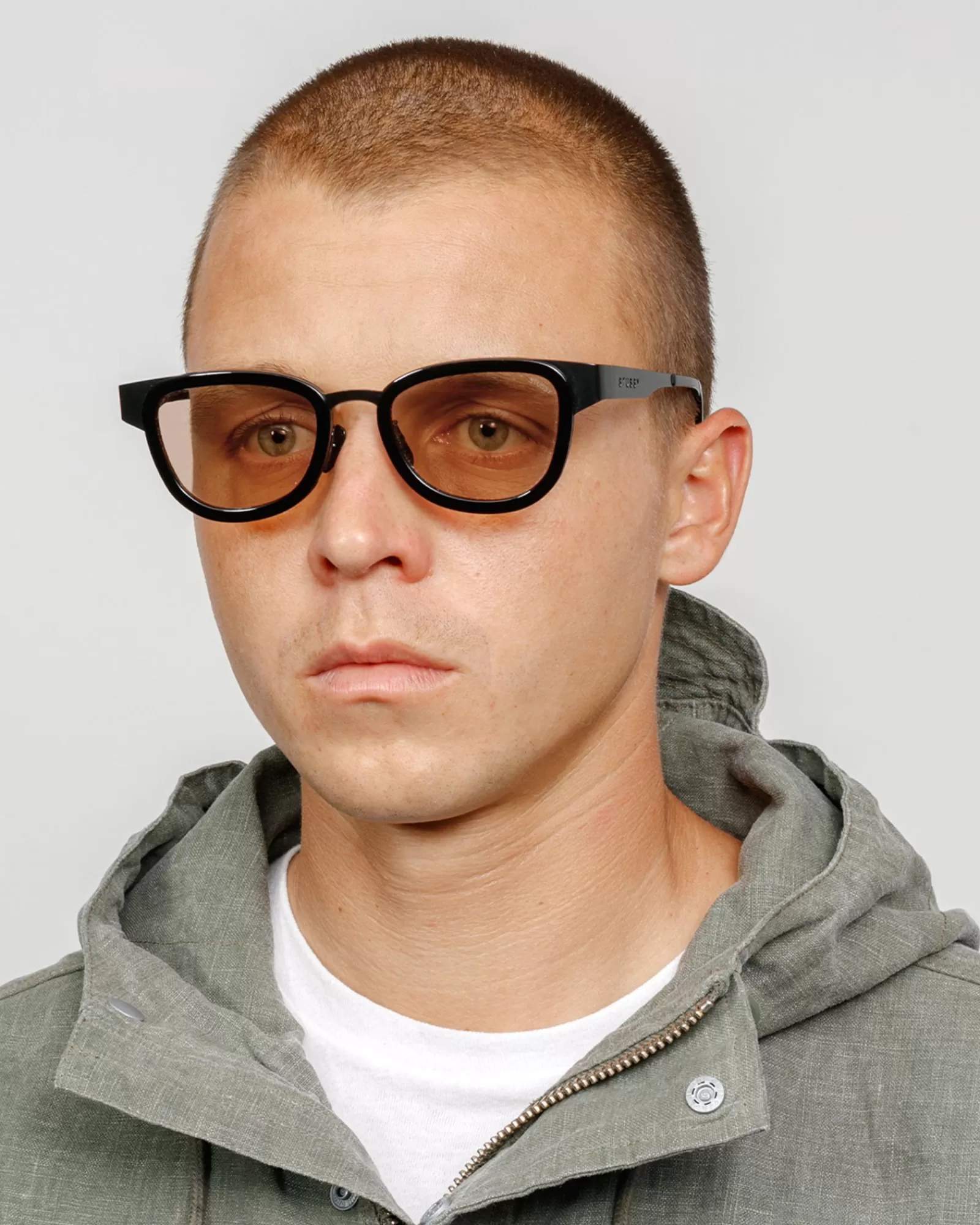 Accessoires | Sonnenbrillen*Stüssy VIDAL SUNGLASSES Black / Amber Lens