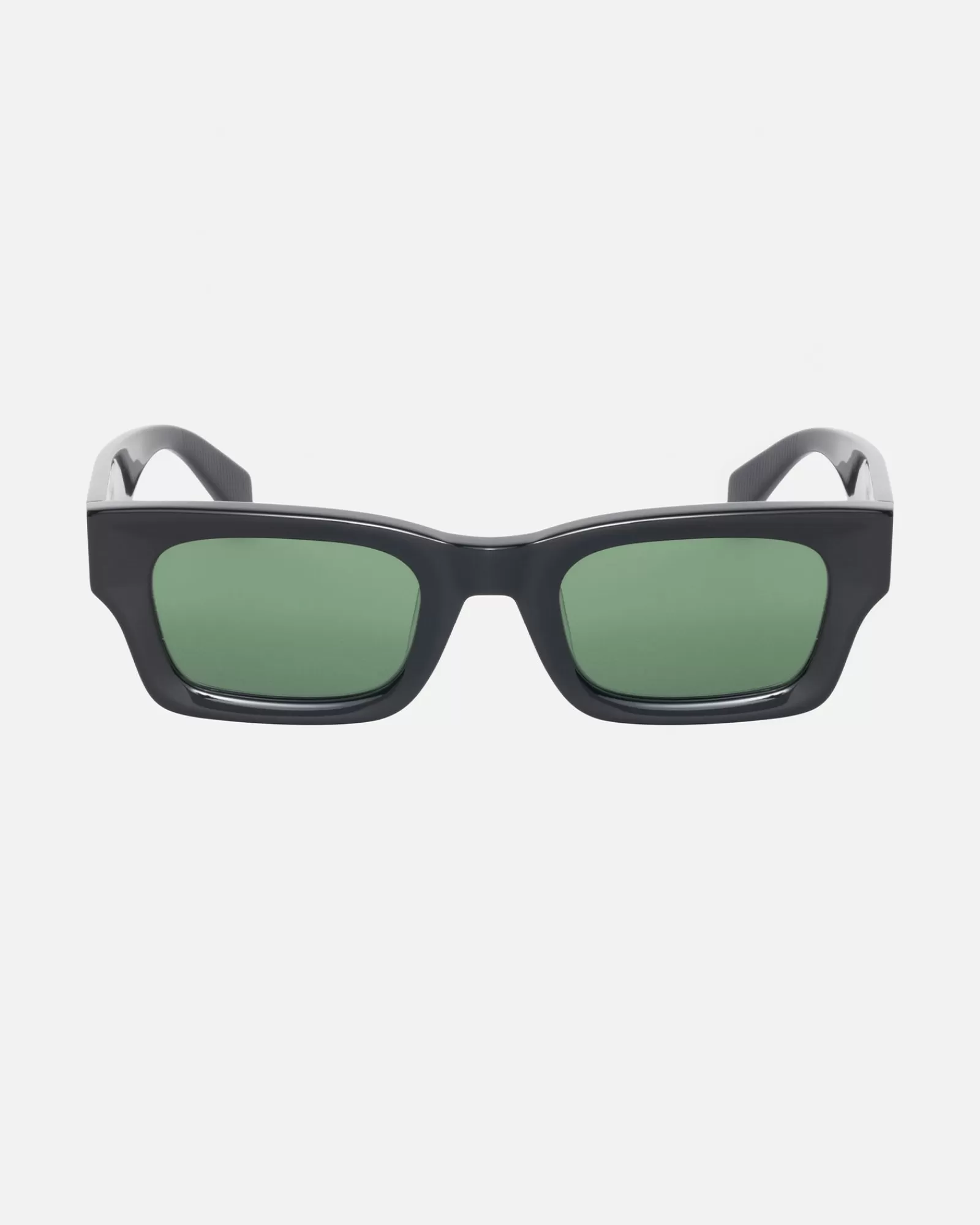 Accessoires | Sonnenbrillen*Stüssy VINCENT SUNGLASSES Black / Green Lens