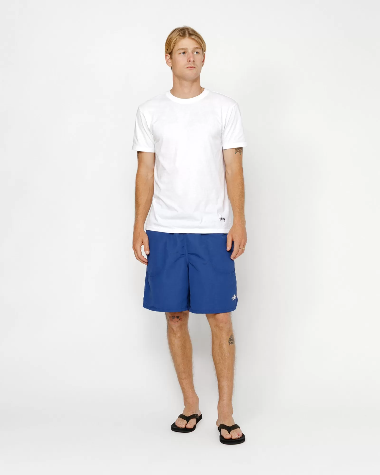 Shorts*Stüssy WATER SHORT STOCK Cobalt