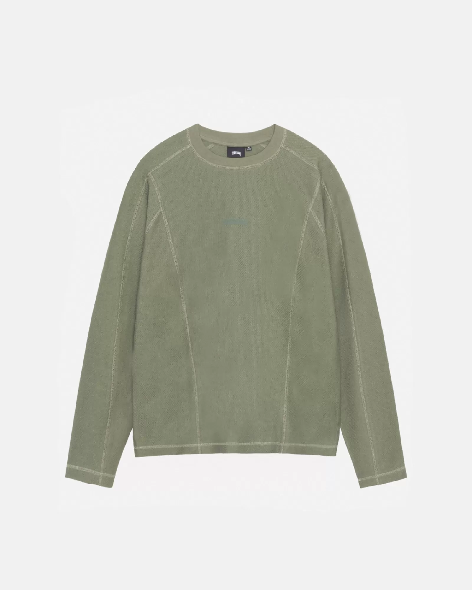 T-Shirts*Stüssy WAVE JERSEY CREW Olive