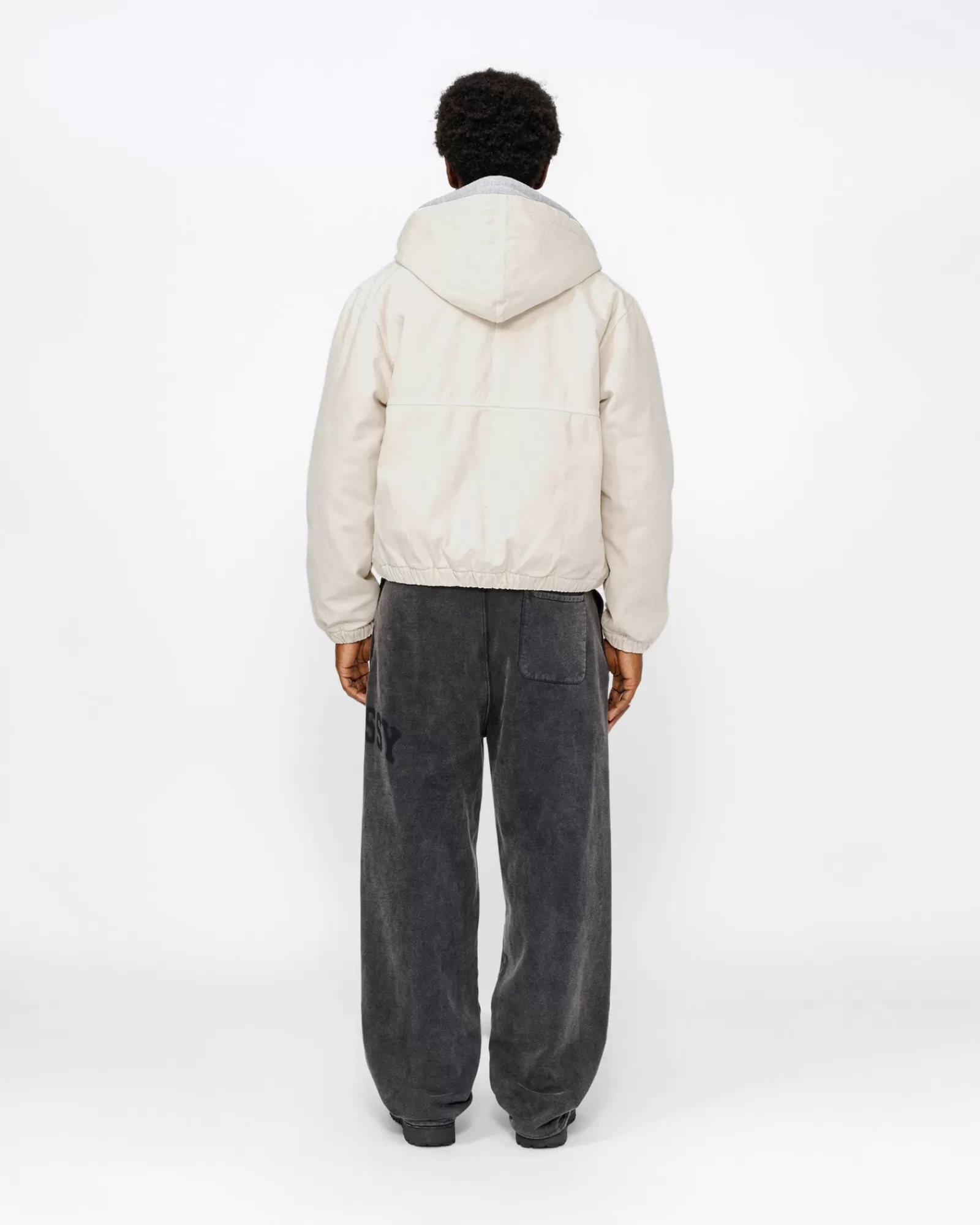 Jacken & Westen*Stüssy WORK JACKET INSULATED CANVAS Bone