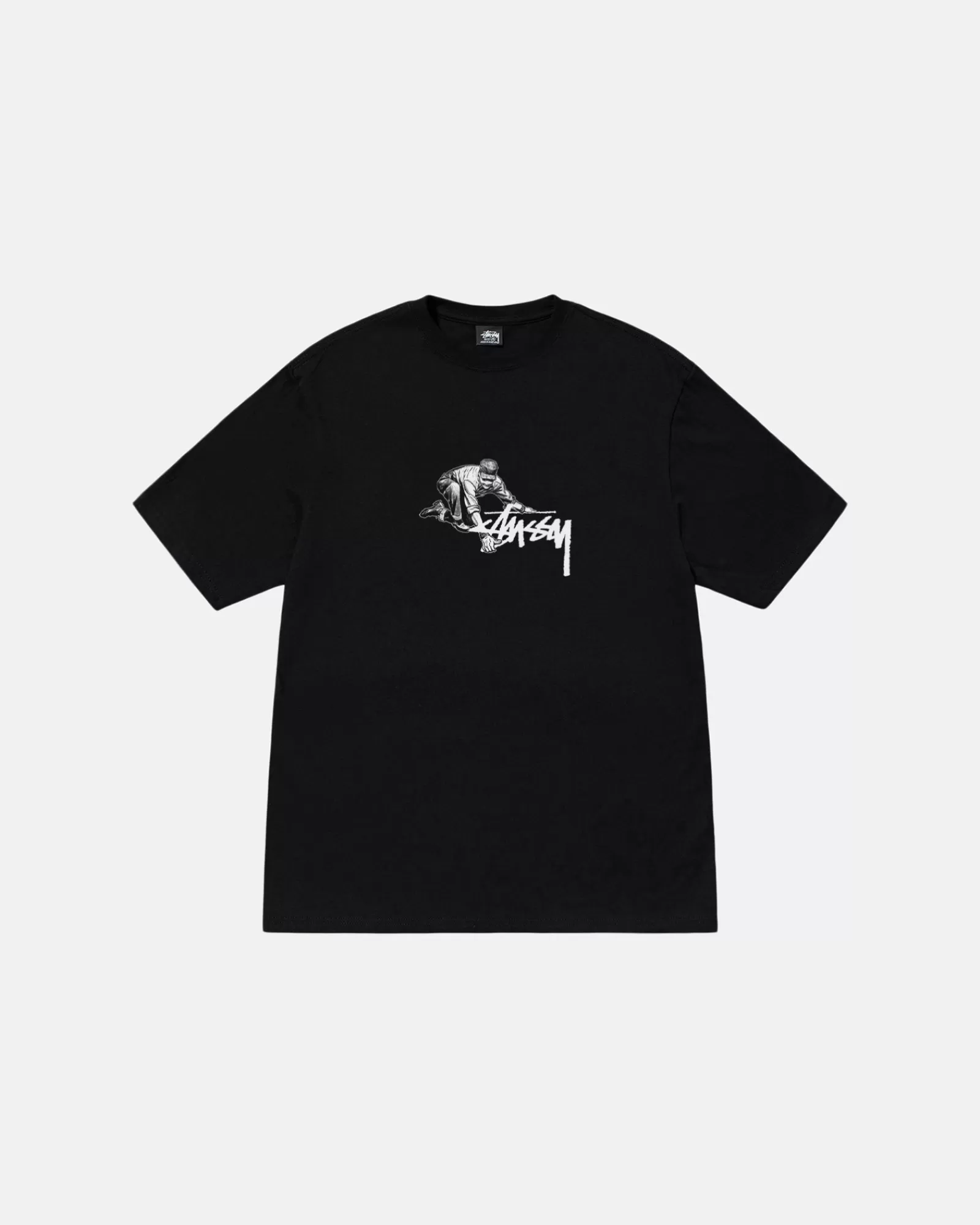 T-Shirts*Stüssy WORKER TEE Black