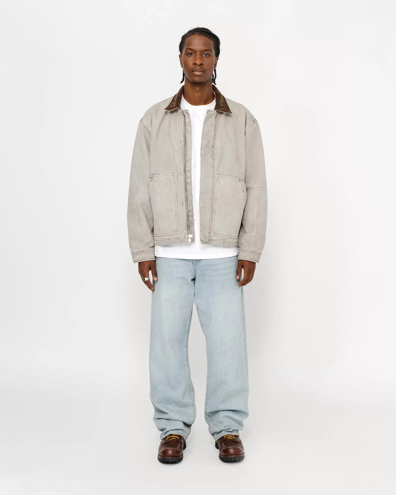 Jacken & Westen*Stüssy WORKGEAR Jacke Grey