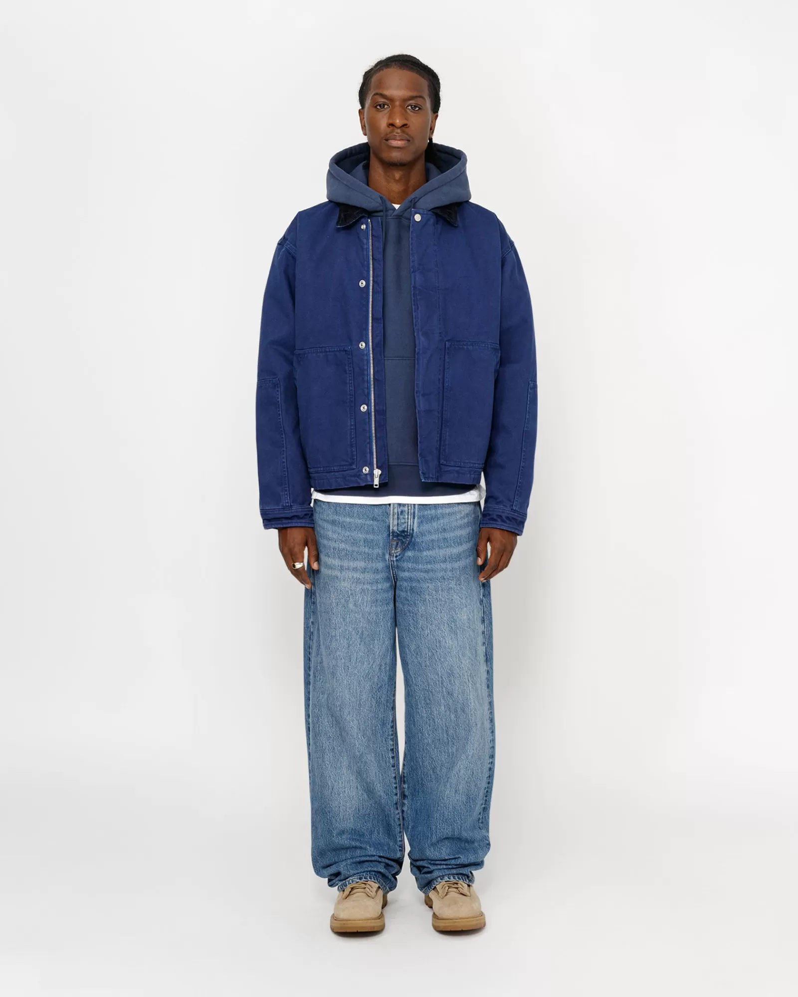 Jacken & Westen*Stüssy WORKGEAR JACKE Blue