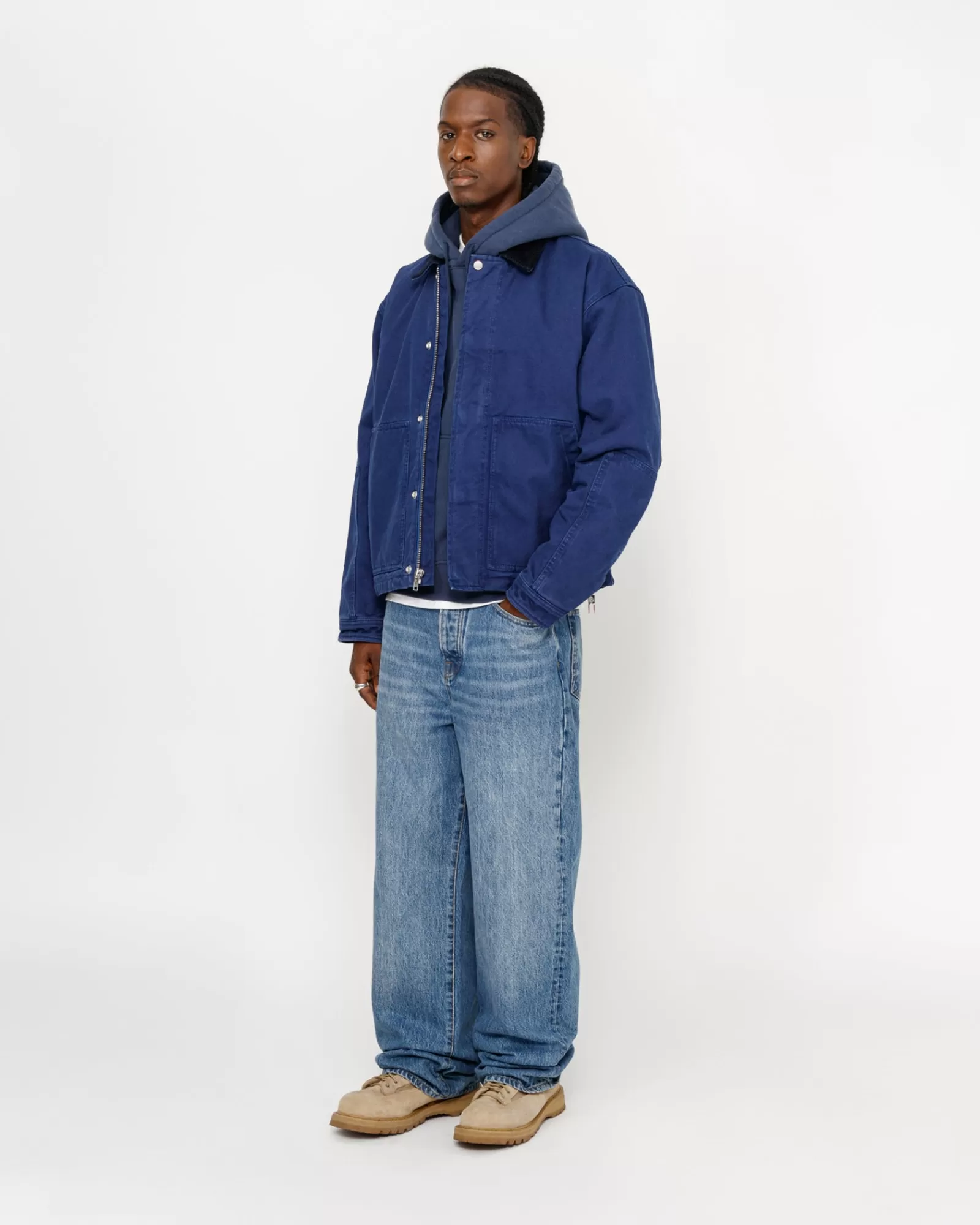 Jacken & Westen*Stüssy WORKGEAR JACKE Blue