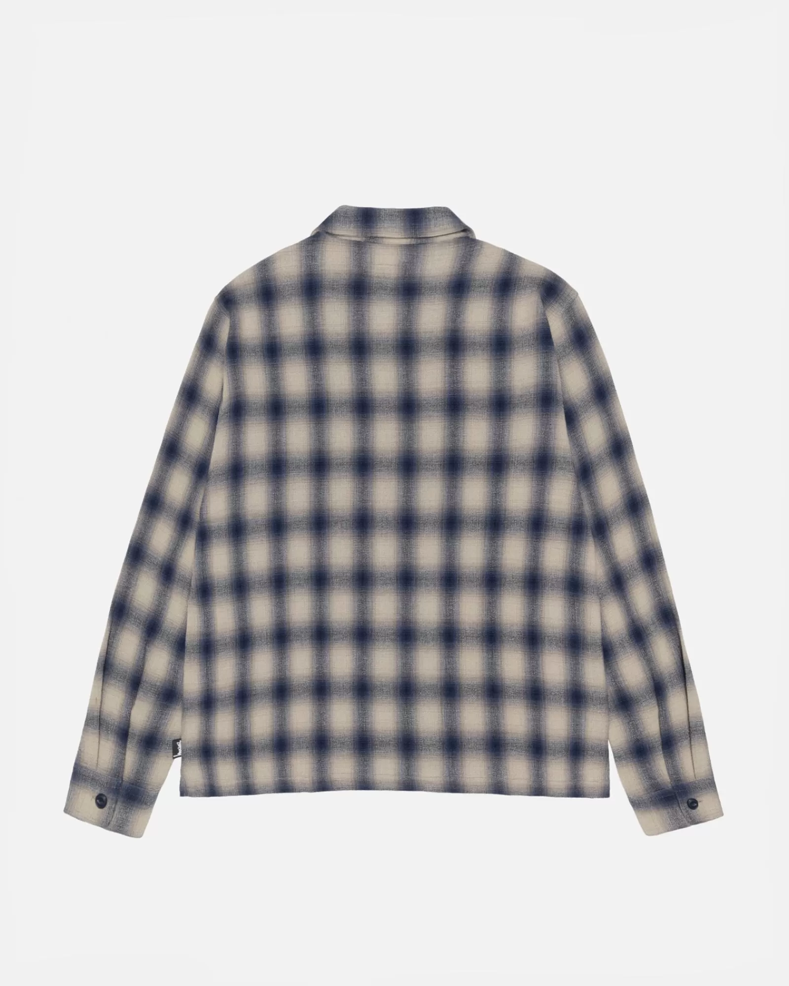 Hemden*Stüssy ZIP SHIRT TWISTED YARN PLAID Natural