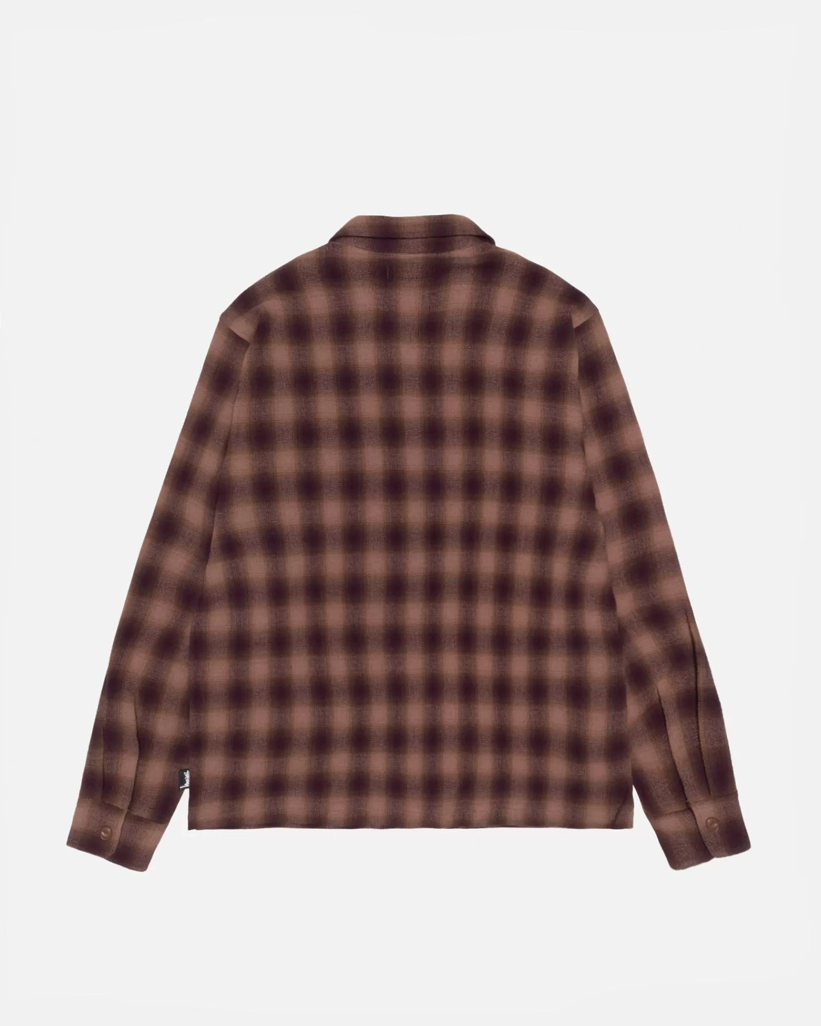 Hemden*Stüssy ZIP SHIRT TWISTED YARN PLAID Brown